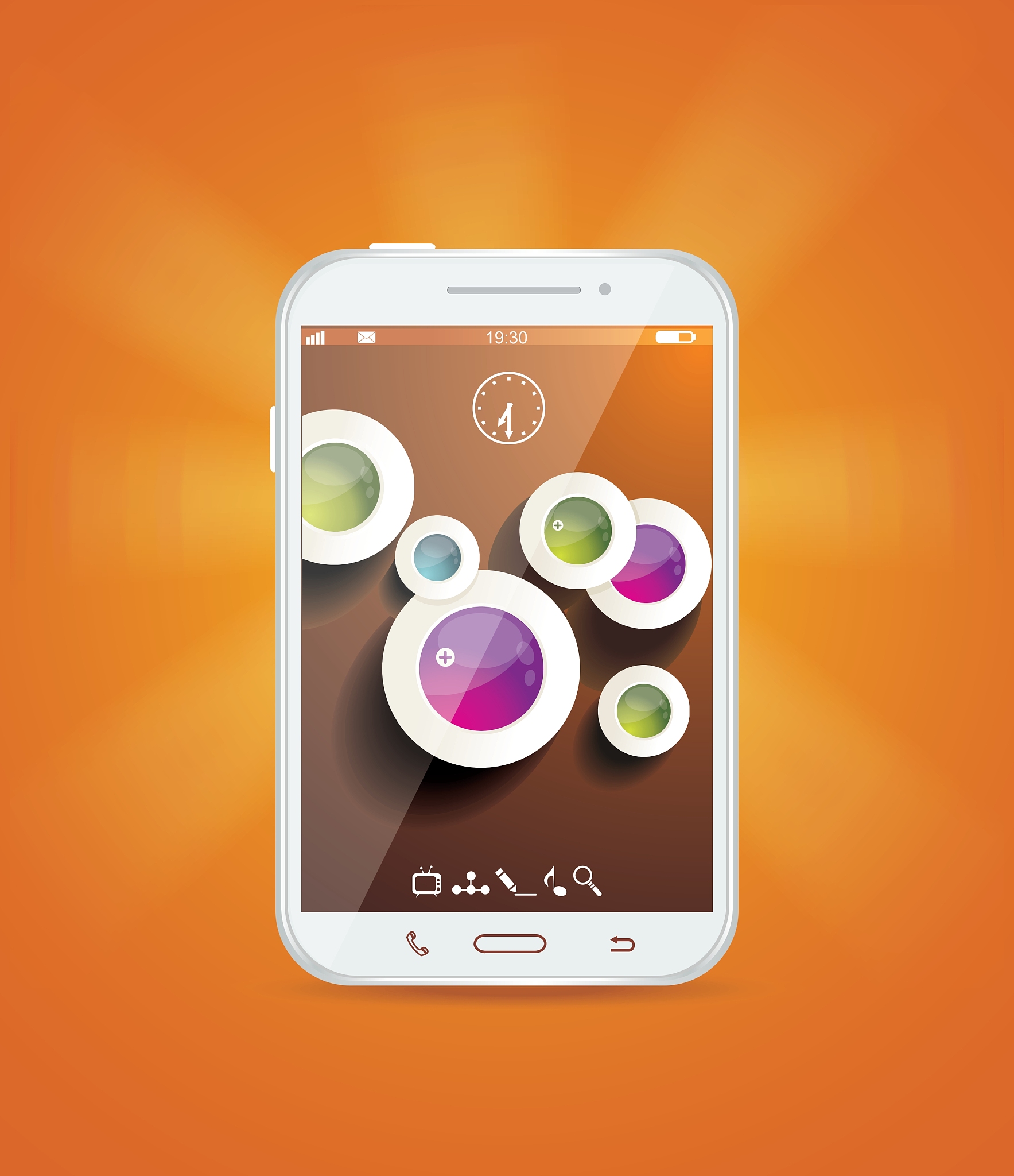 touchscreen smartphone