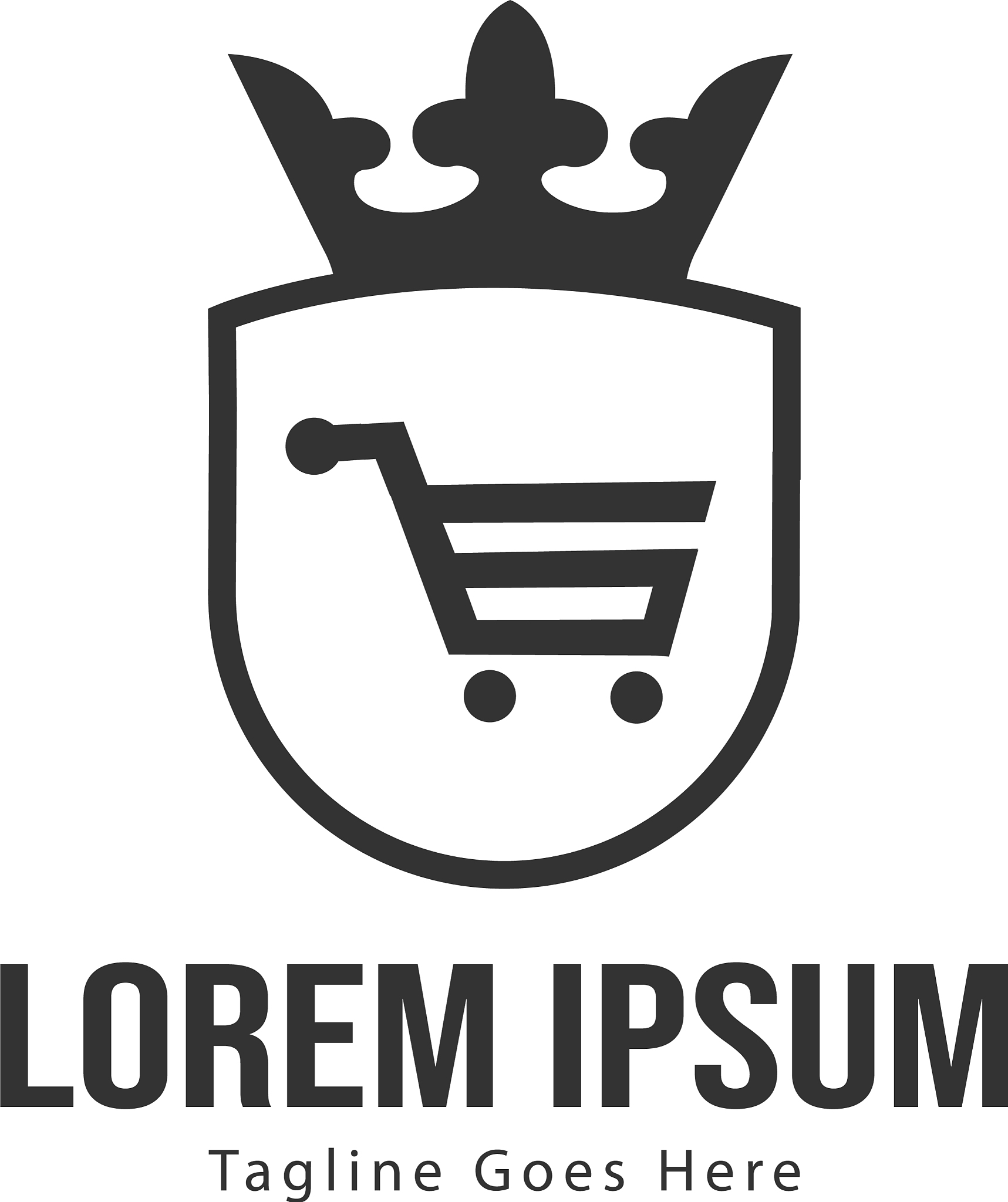 shopping logo template design shopping logo with