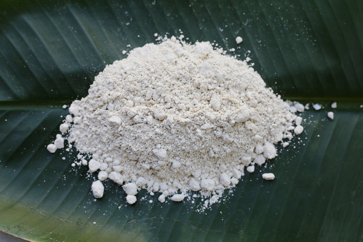 白色粘土填料,软质石灰.泰国传统,宋干节