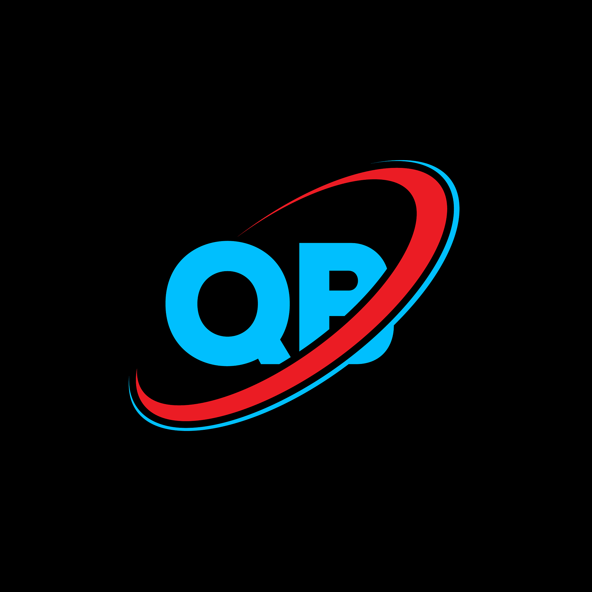 qb q b letter logo design initial letter qb