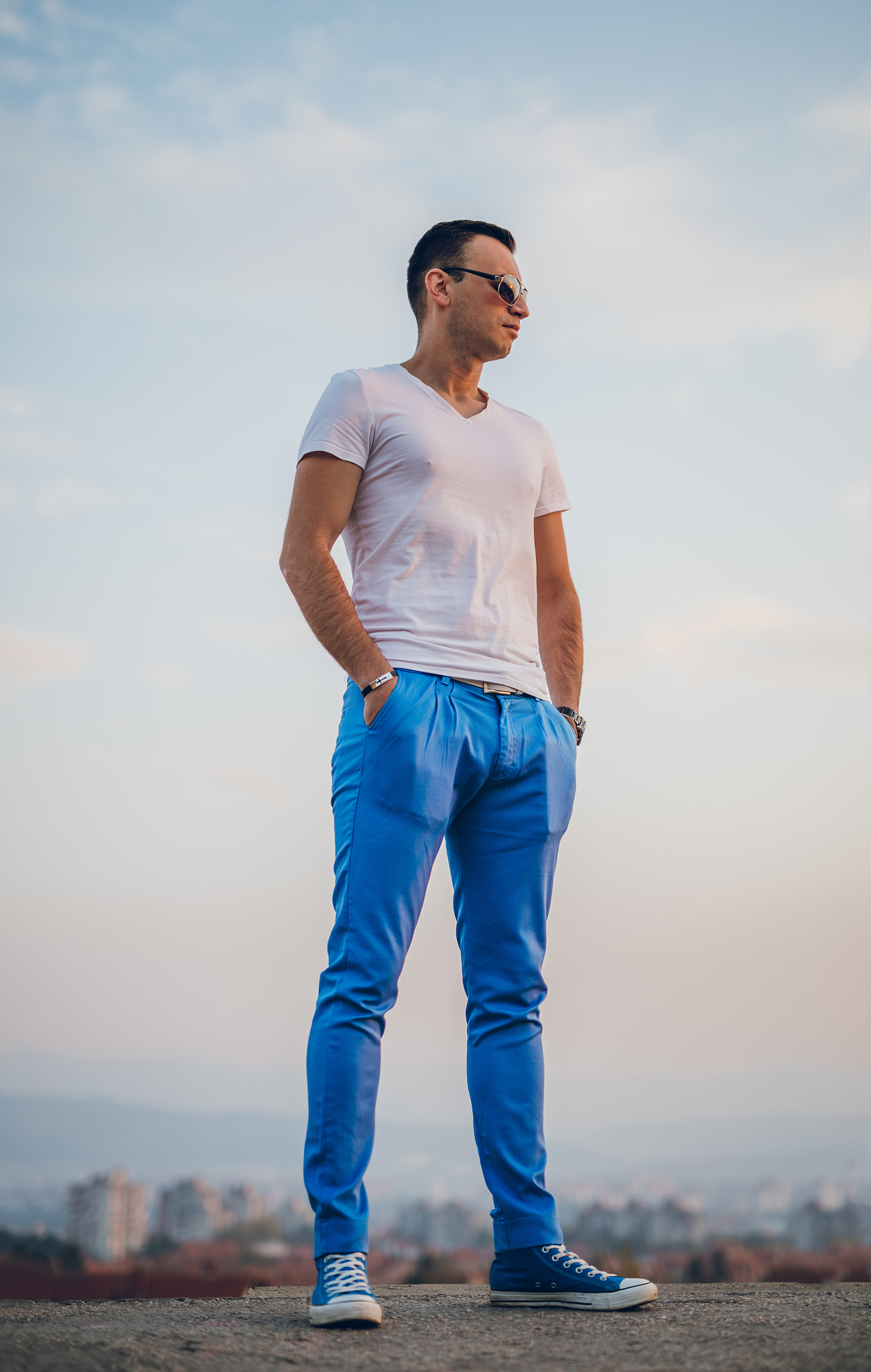 man with sunglasses