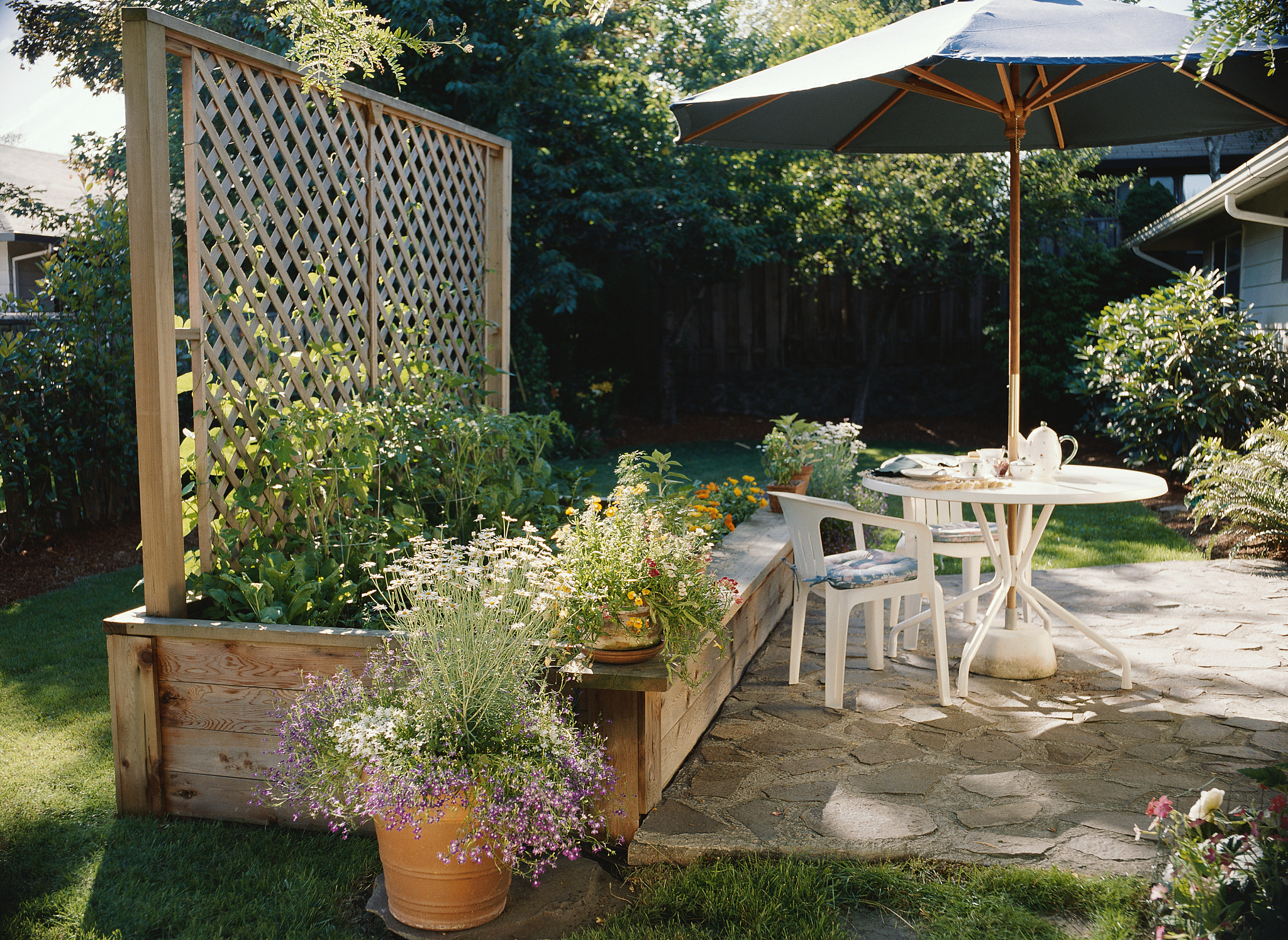 大户院子案例实拍：高级奢华户外庭院家居，悦享雅致生活