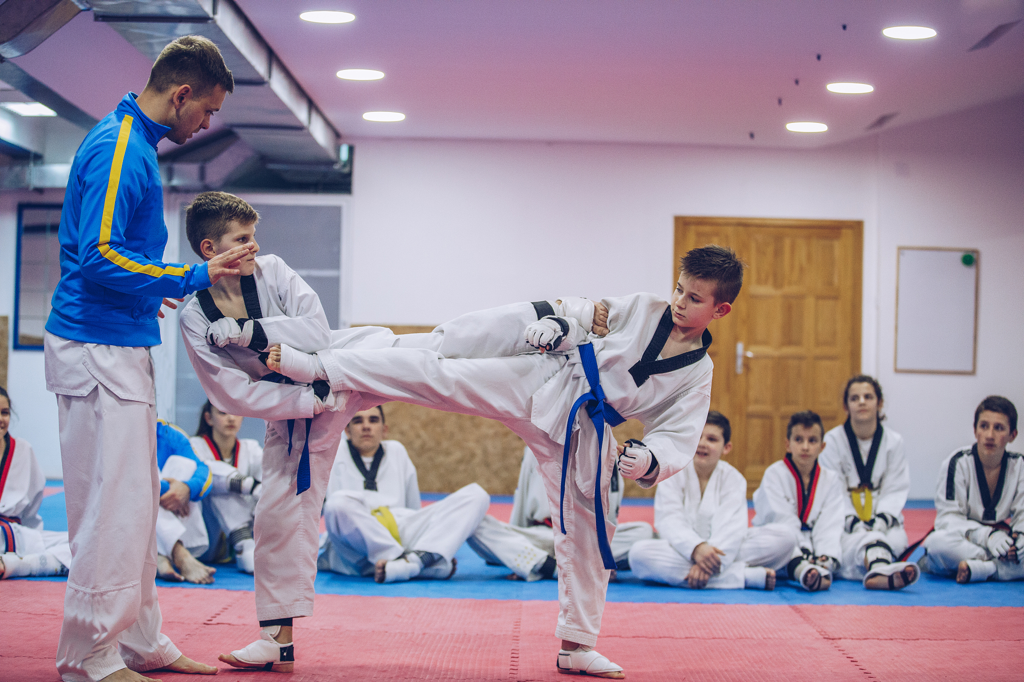 跆拳道机构如何培养学生认真听认真学习的跆拳道态度