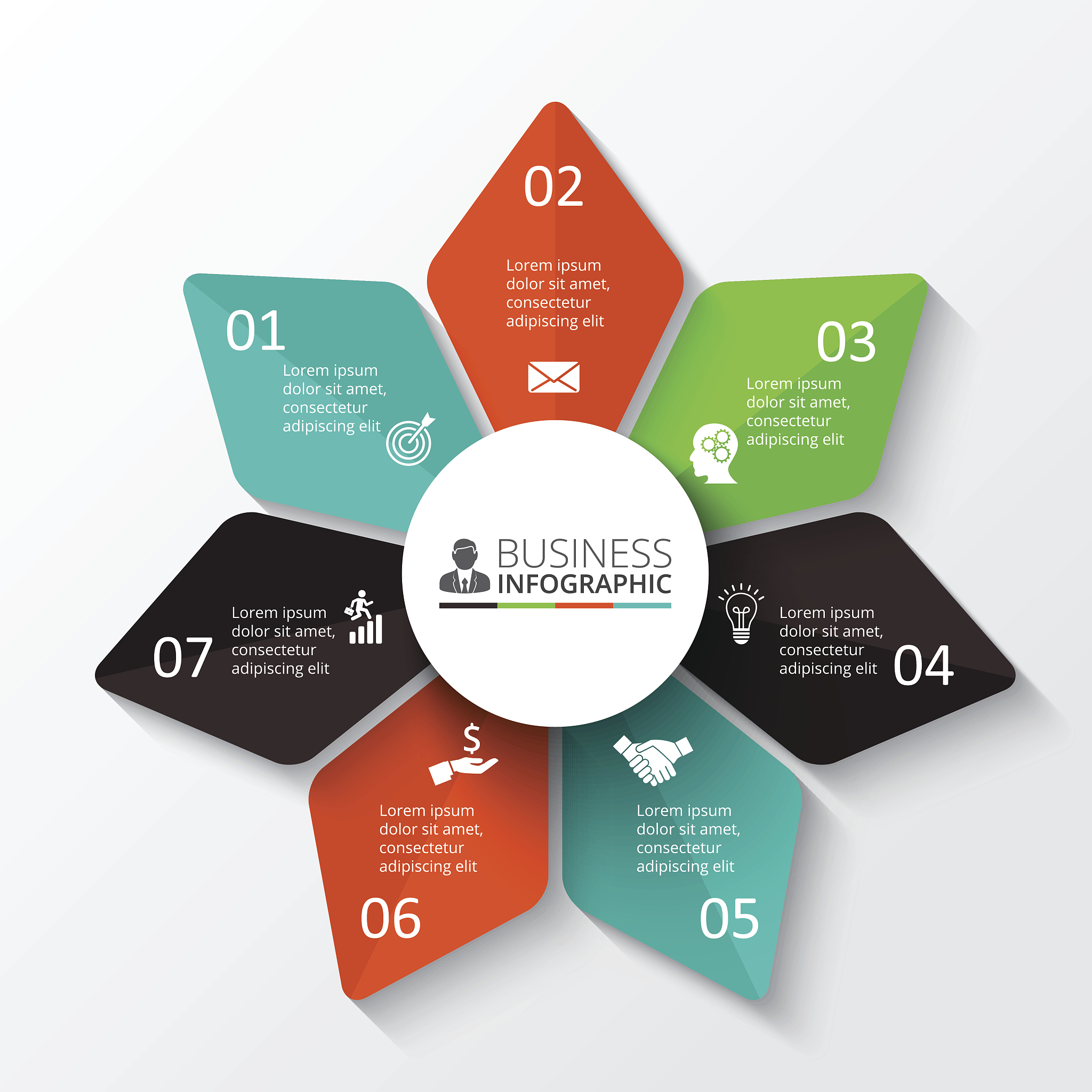 vector star for infographic.