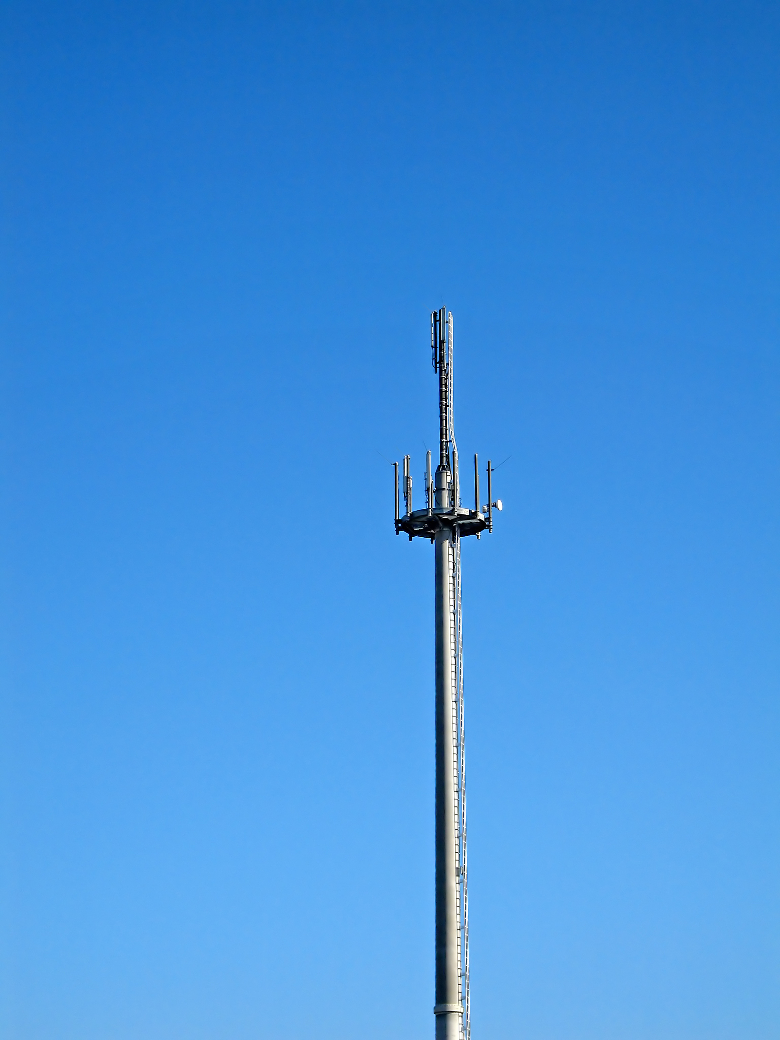 antenna pole for mobile communications