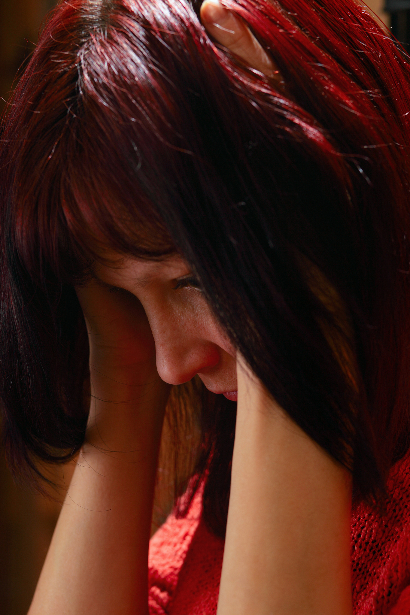 sad woman