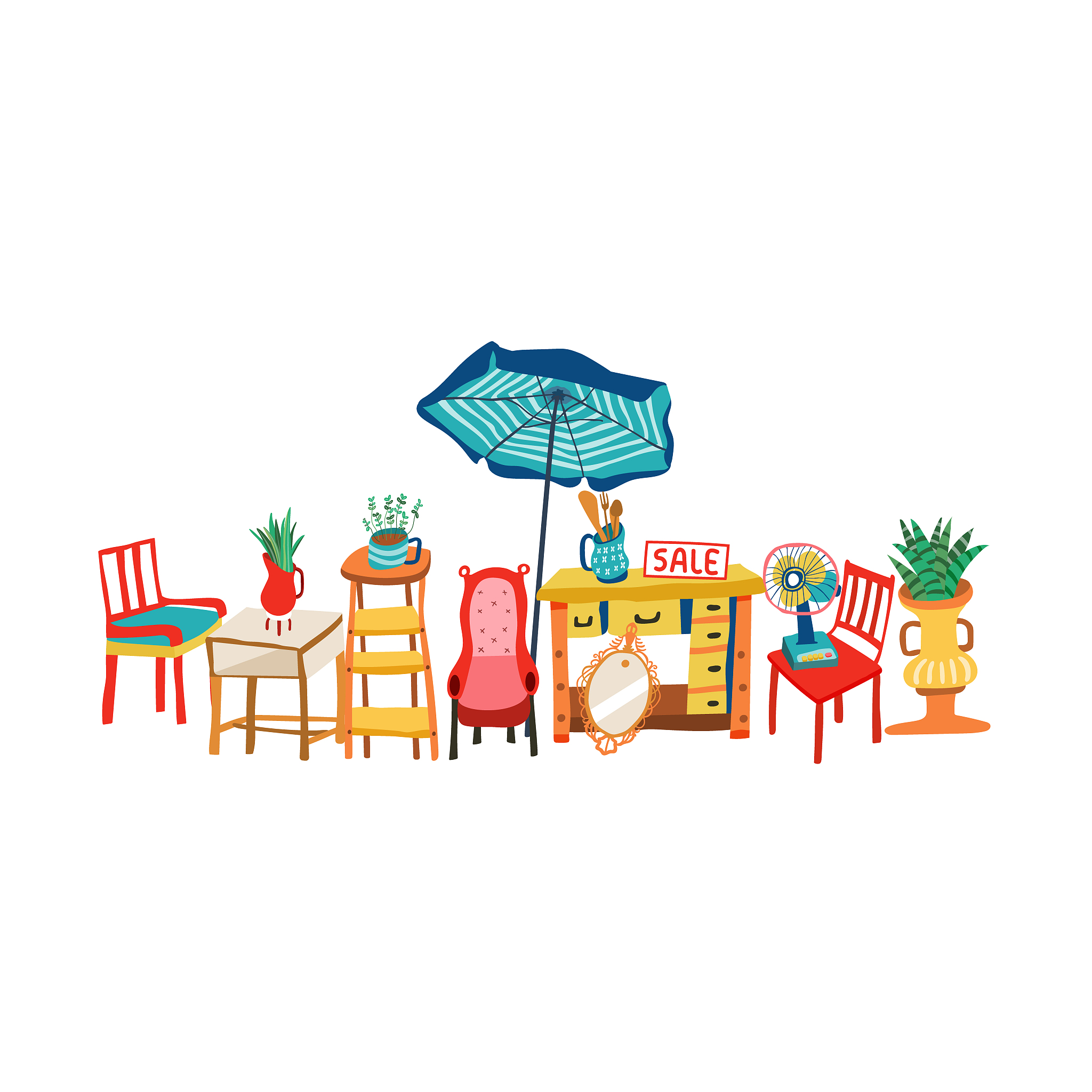 School Flea Market: Bid, Buy, and Support! | Find Hidden Treasures