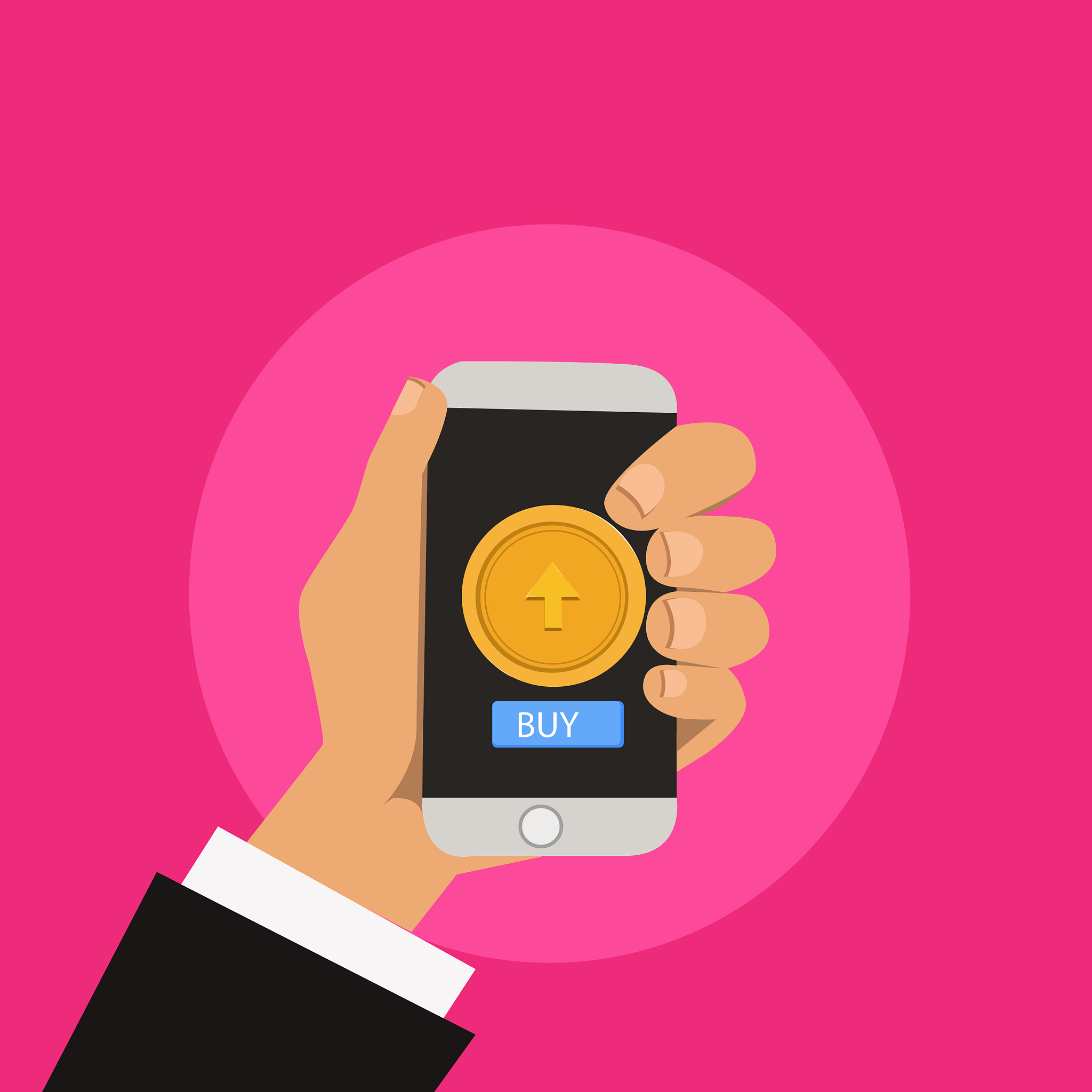 flat design business concept