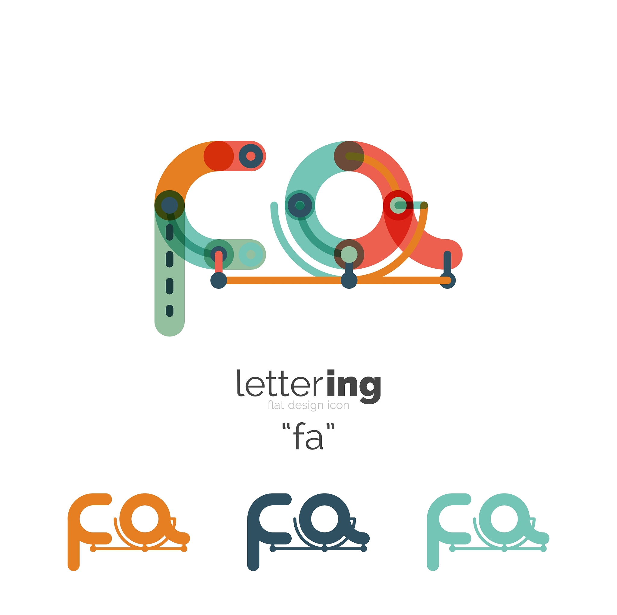 letters logo icon
