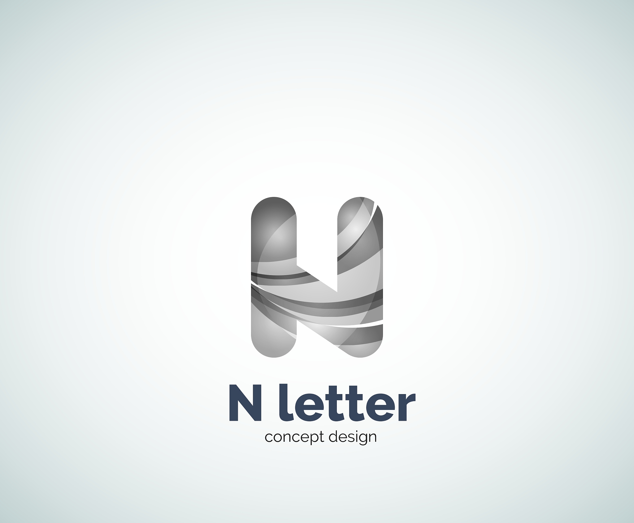 letter n logo