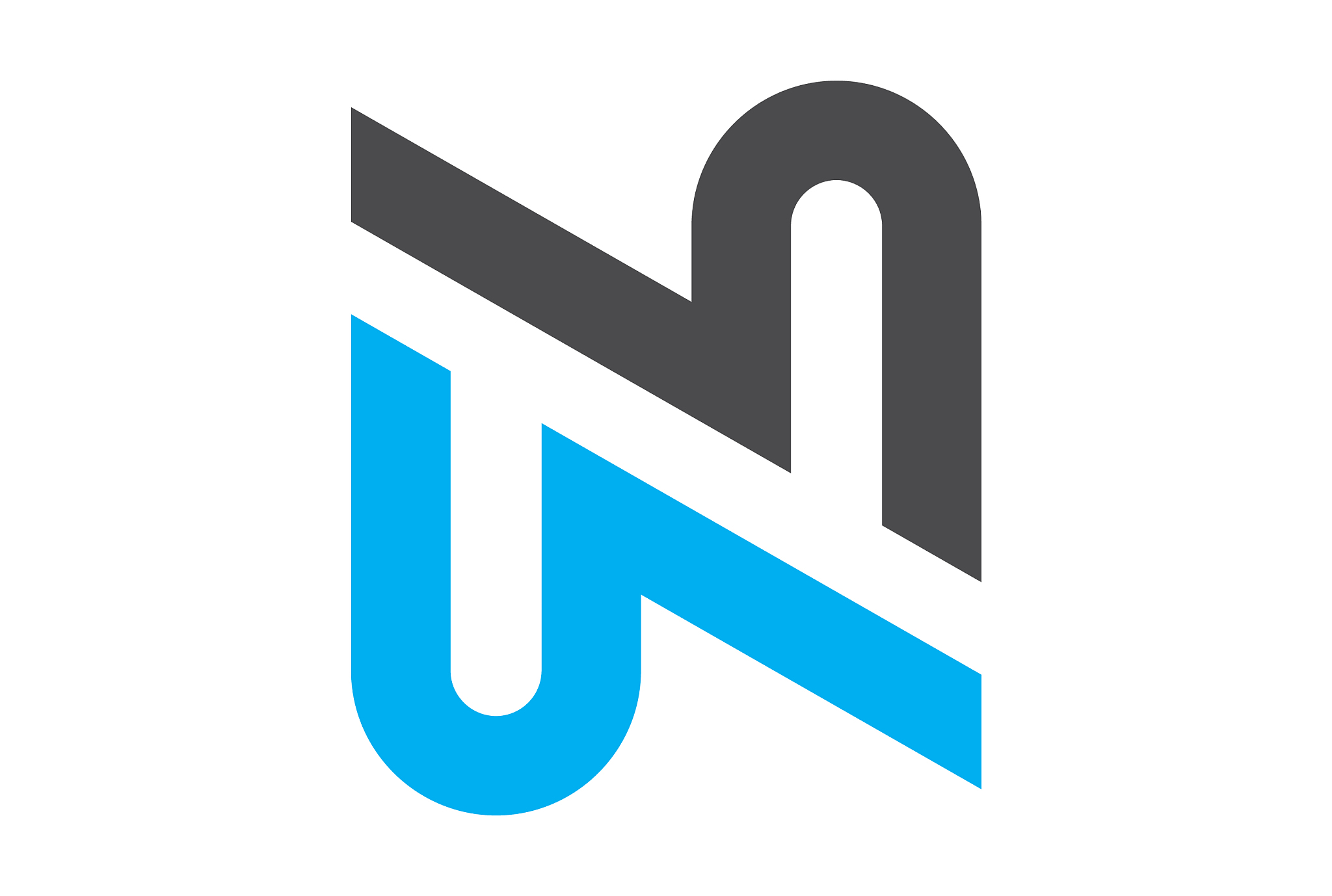 letter n logo icon
