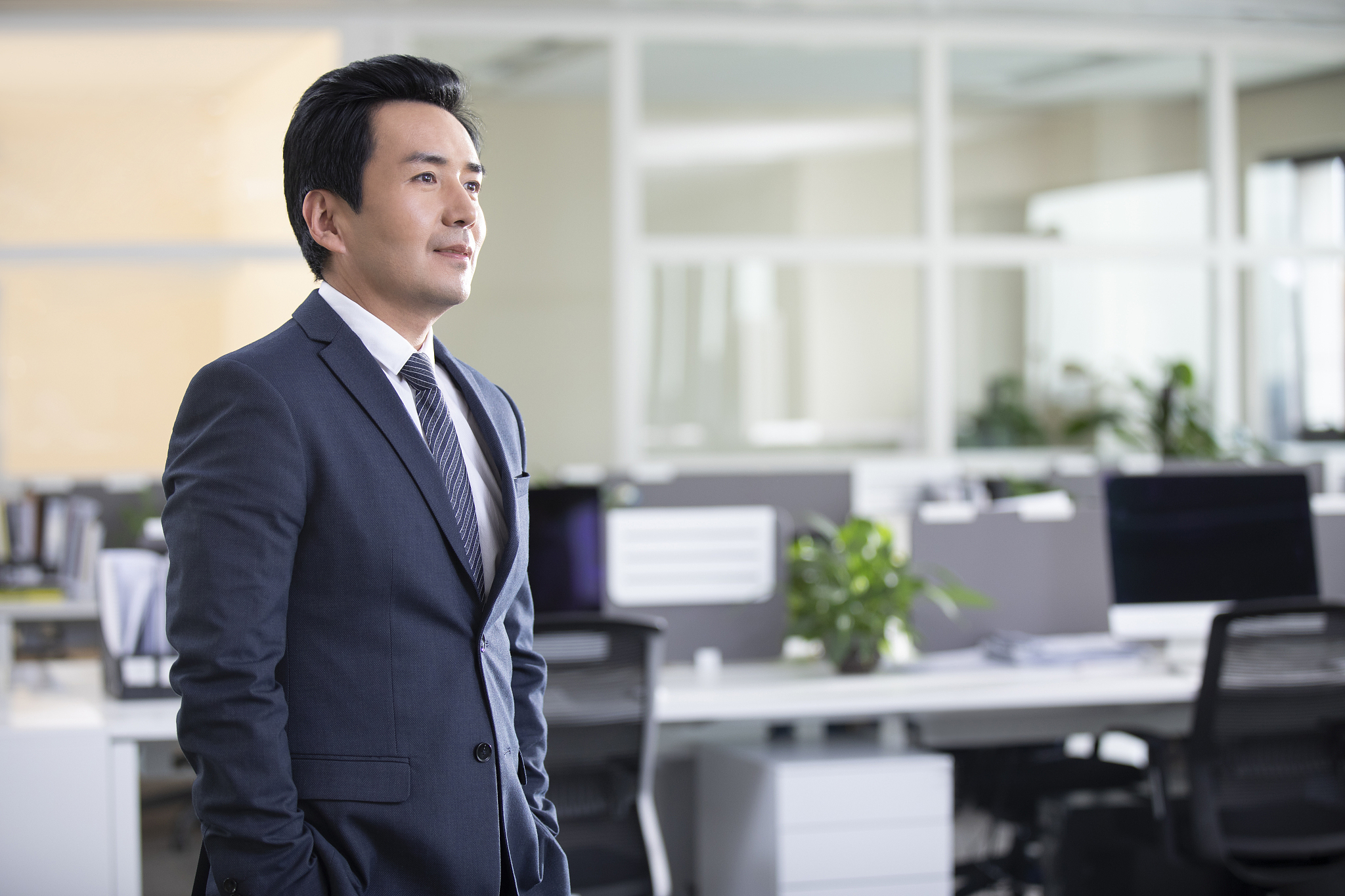 成功商务男士