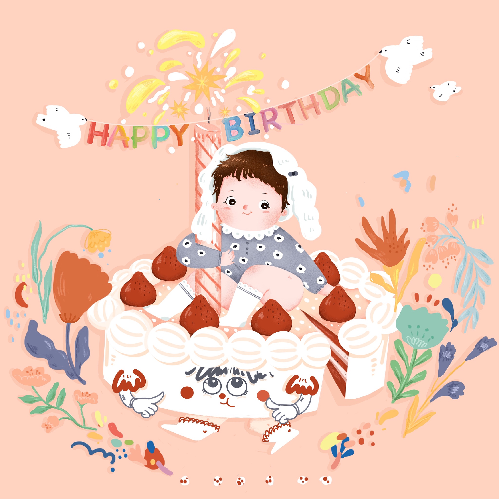 18岁生日祝福语：送给心爱的女孩最真挚的祝福