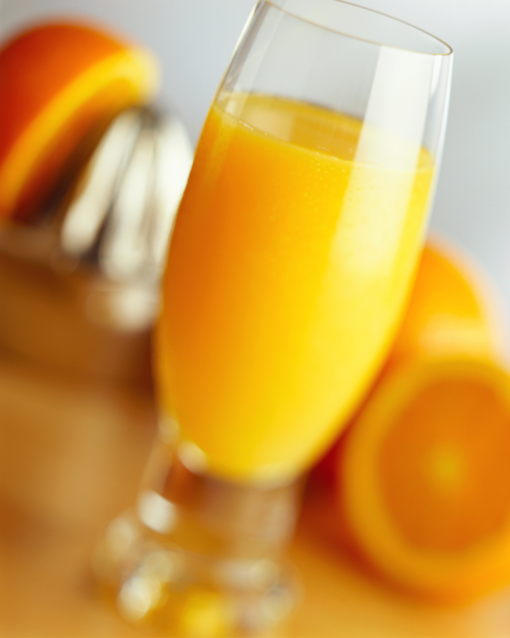 glass of orange juice