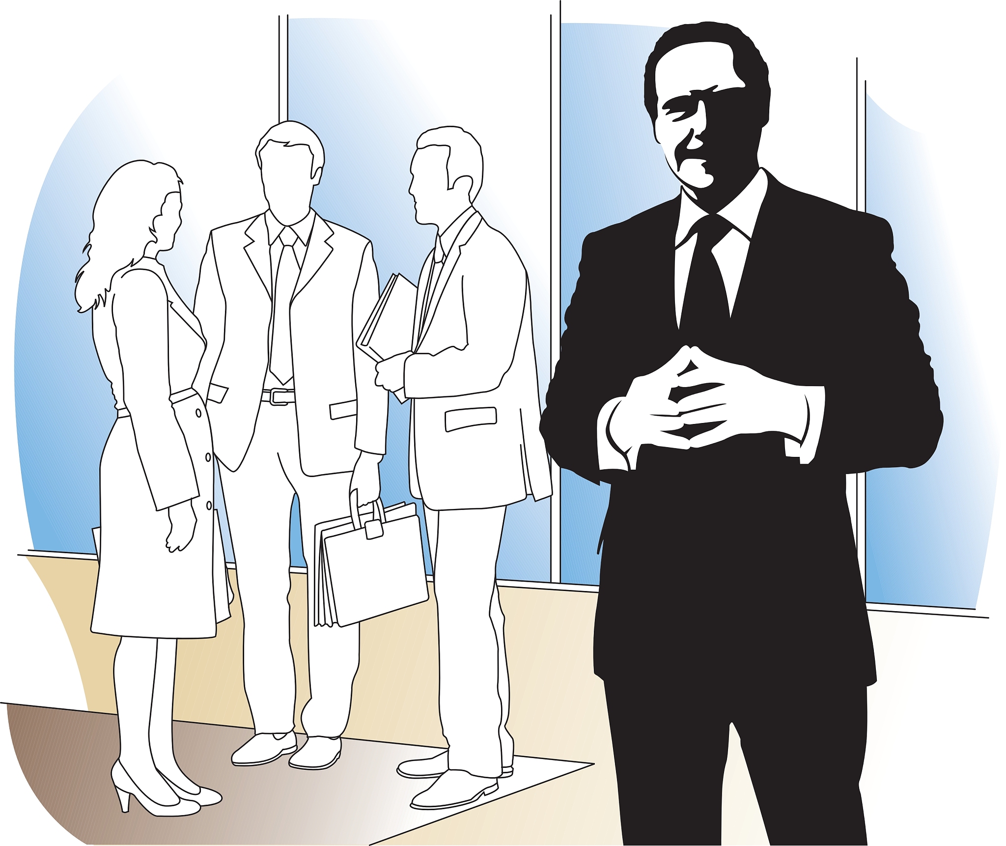 怎样看出领导和谁关系好，