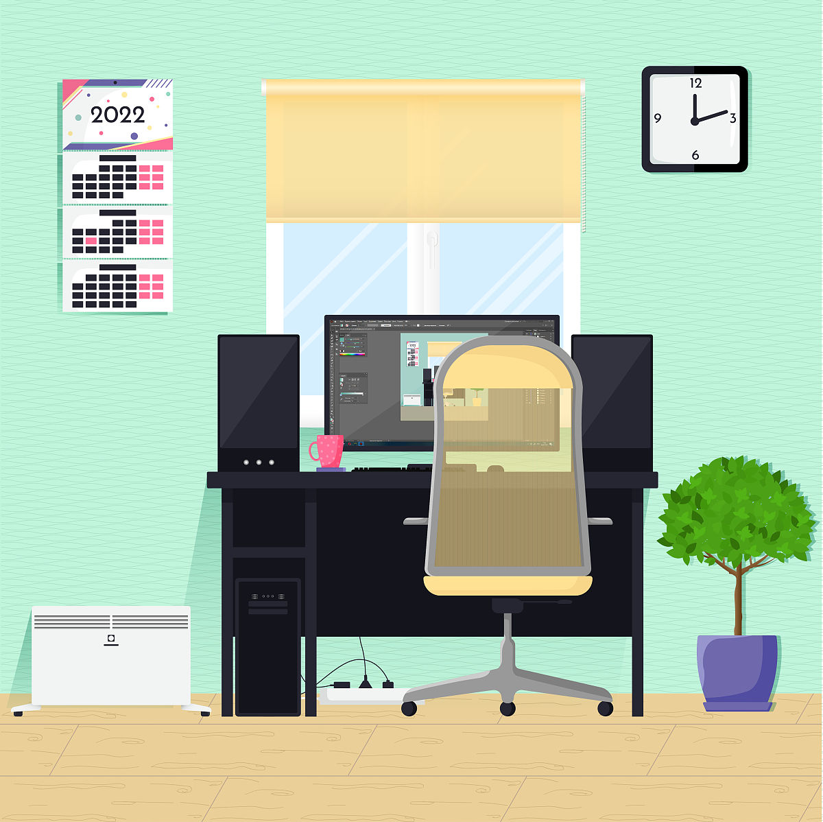 唐山哪能学平面设计？