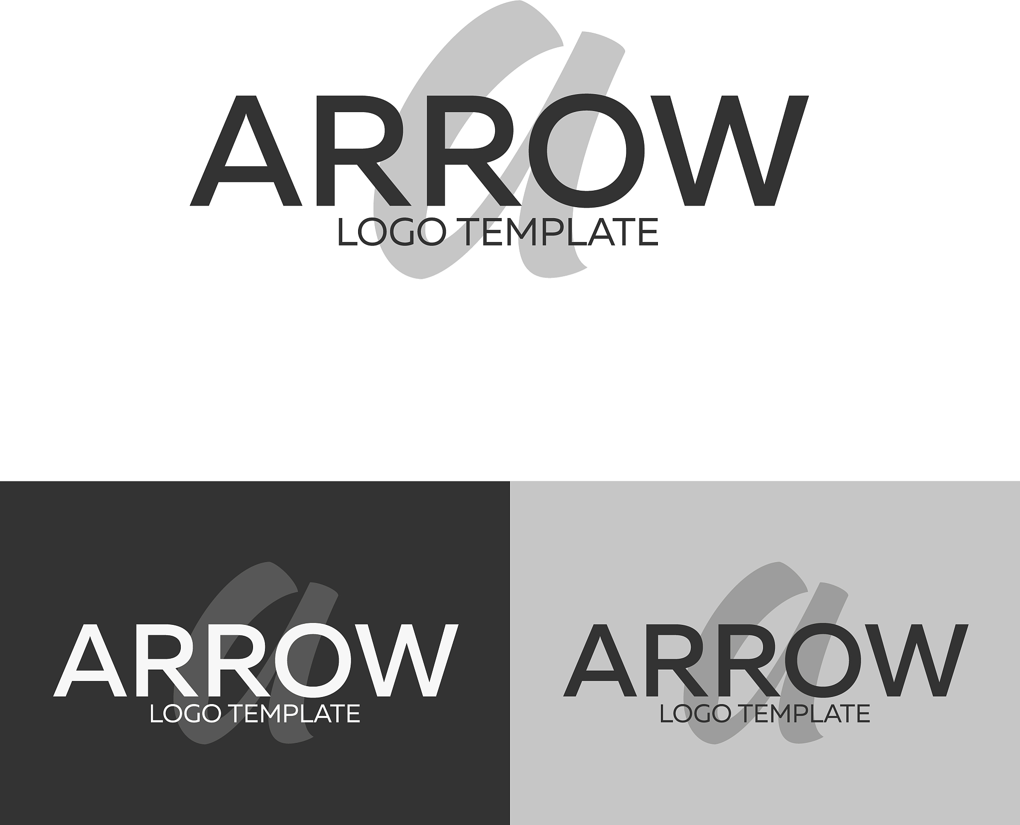 arrow logo letter a logo logo template
