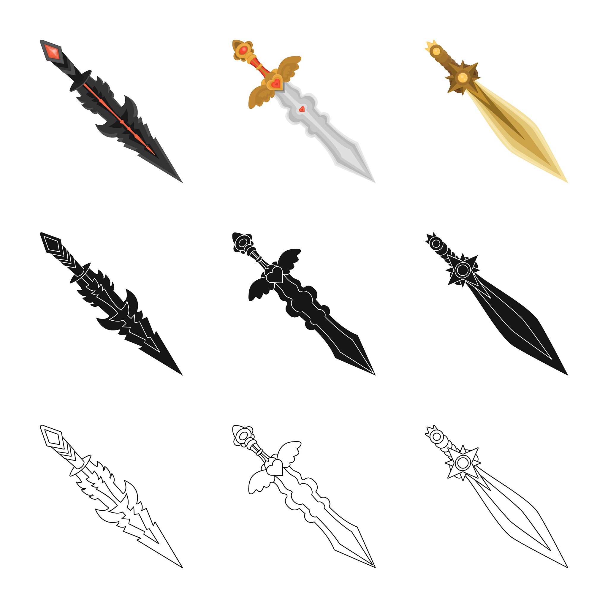 design game and armor sign set game