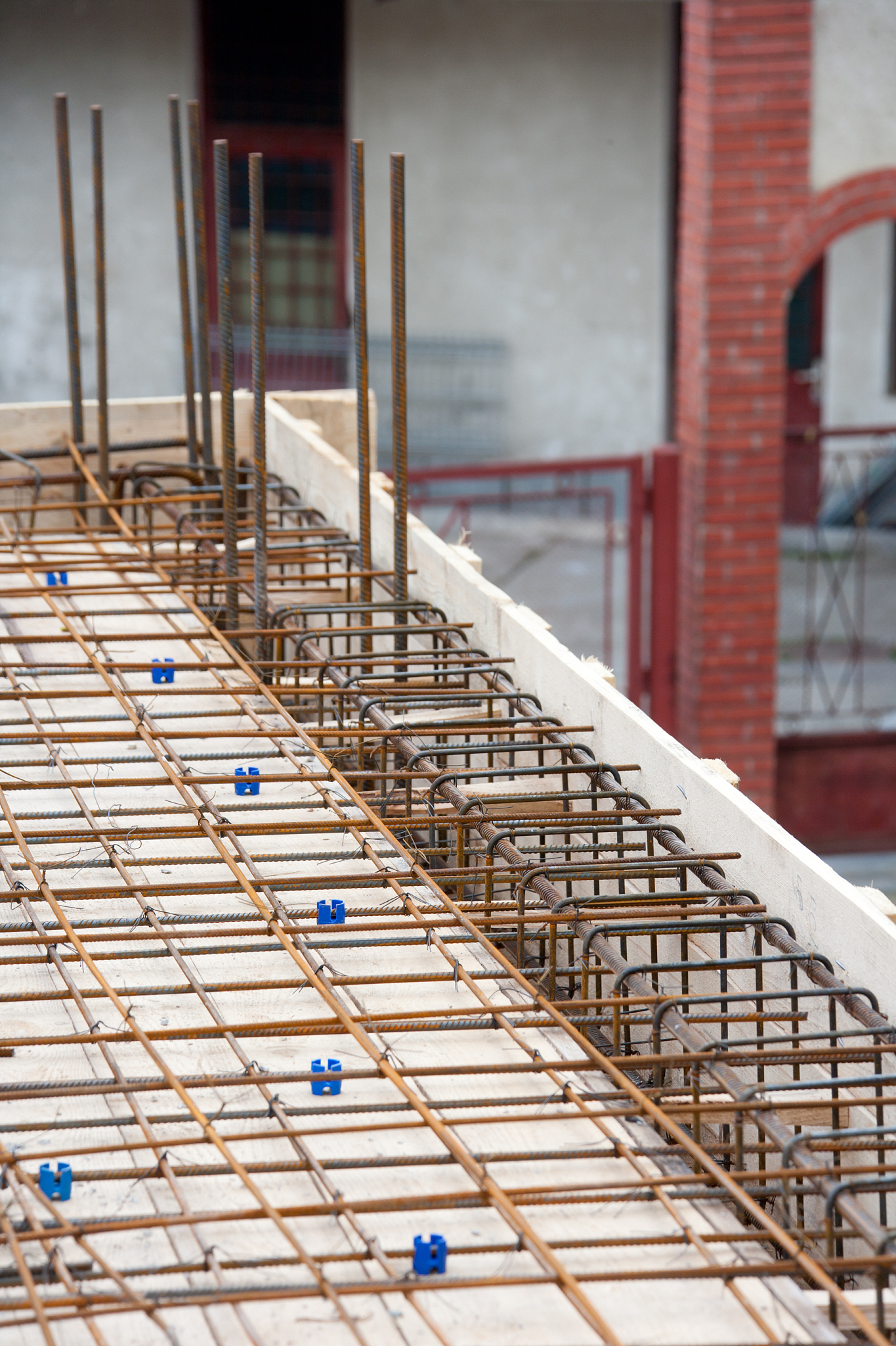 steel building armature