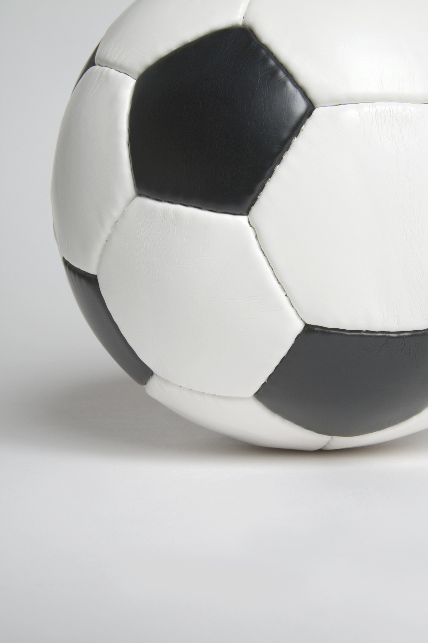 soccer ball on white background