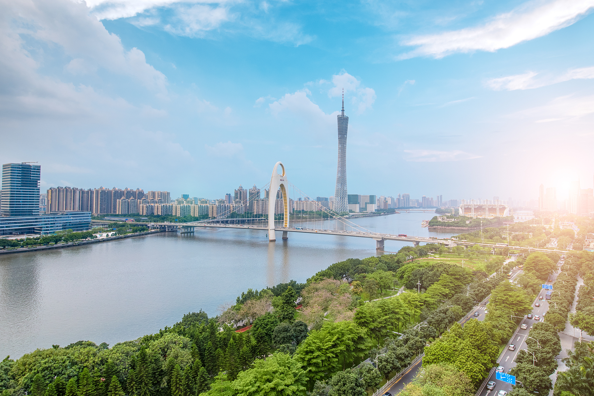 广州城市天际线