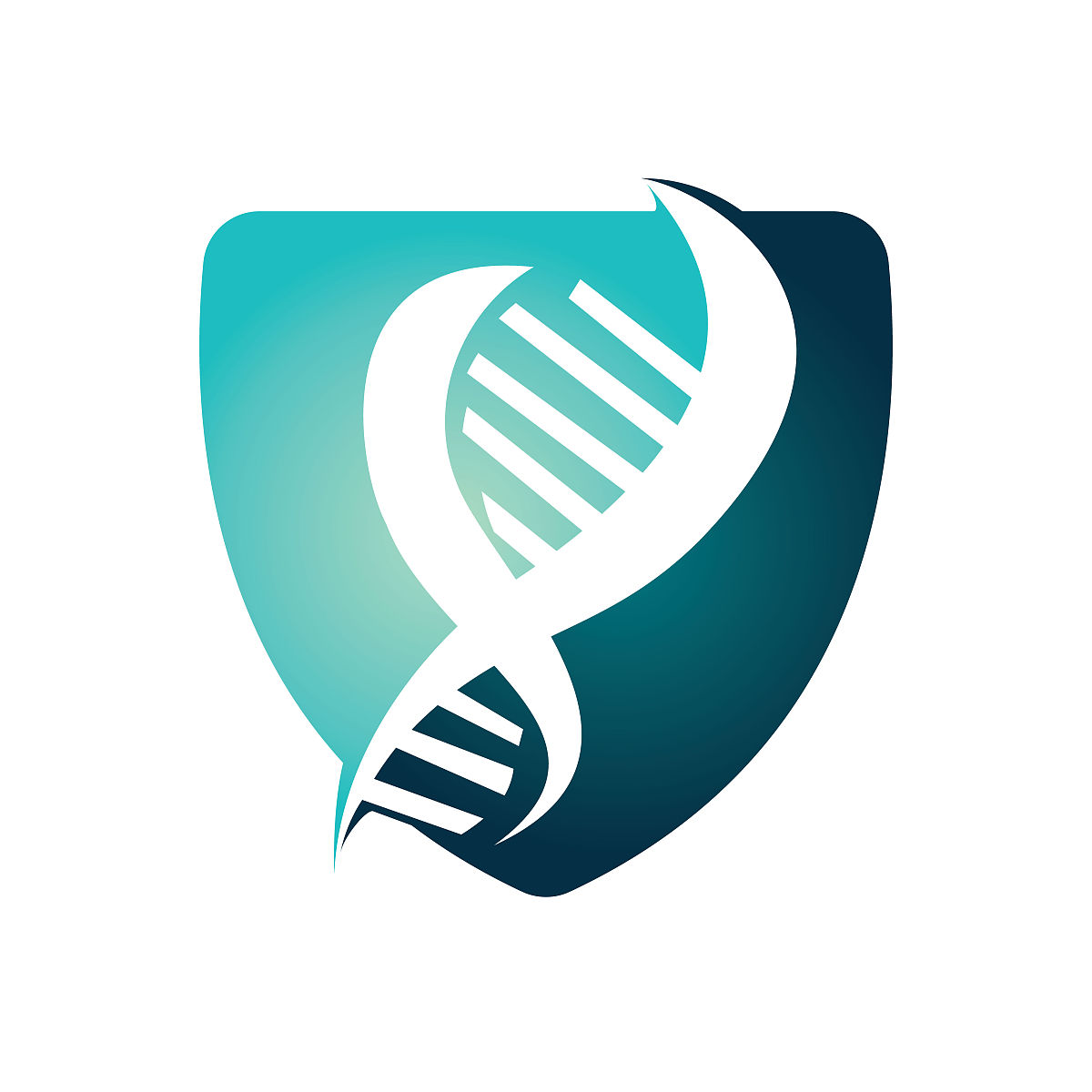科学遗传学矢量标志设计.基因分析,研究生物技术编码dna.