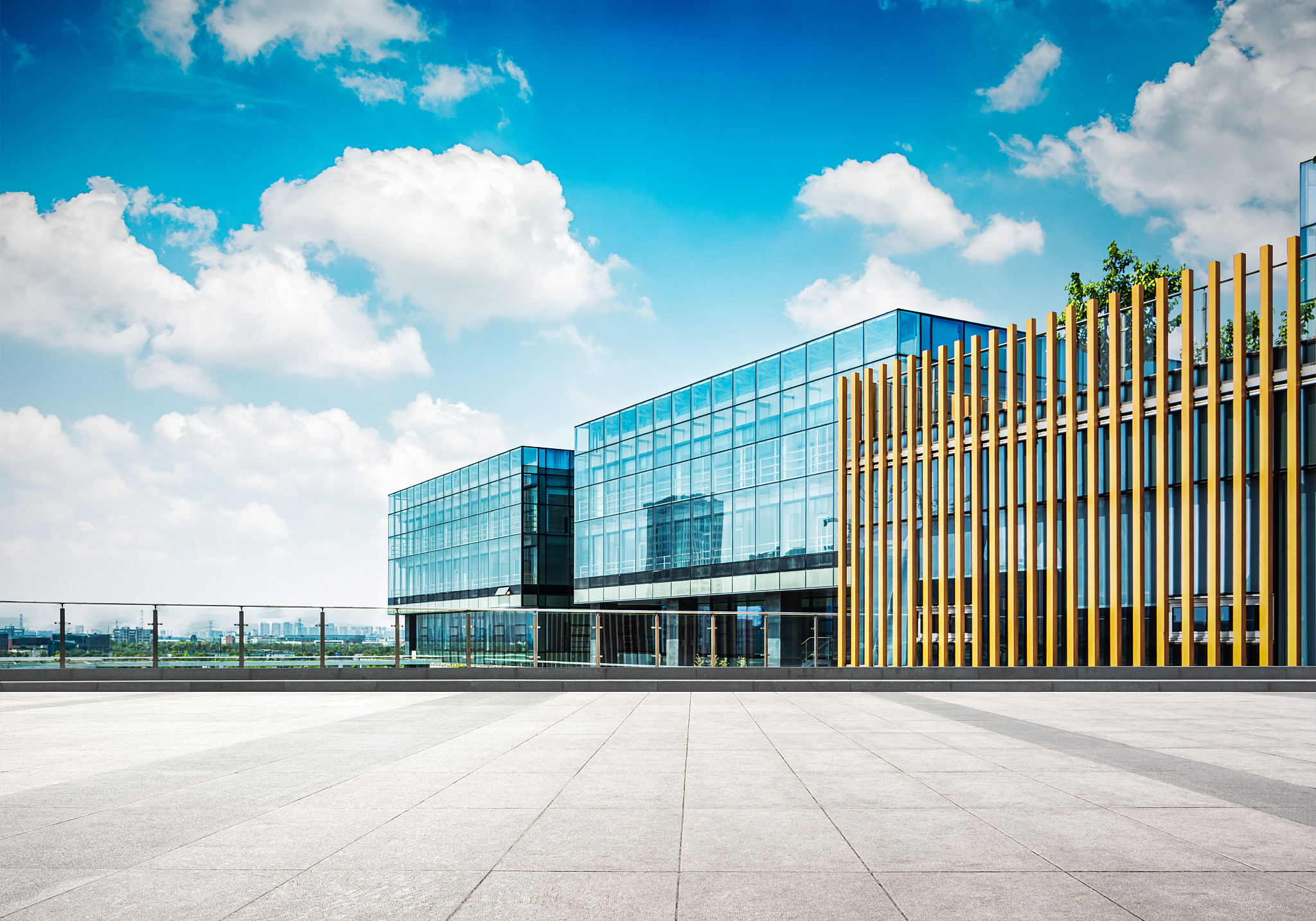 large modern office building