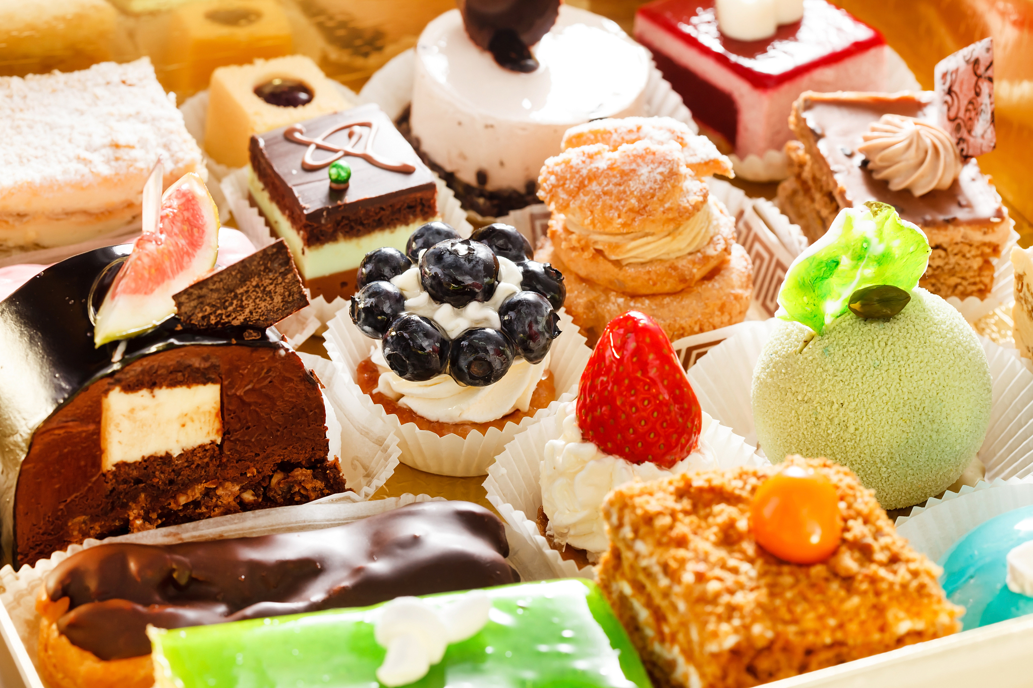 different pastries