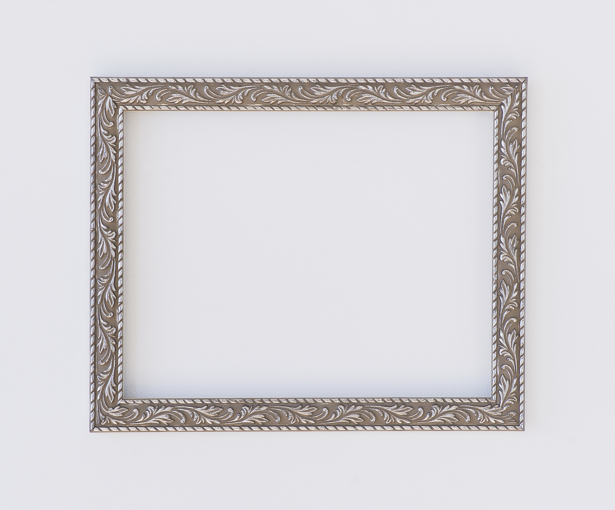close up of empty picture frame, studio shot