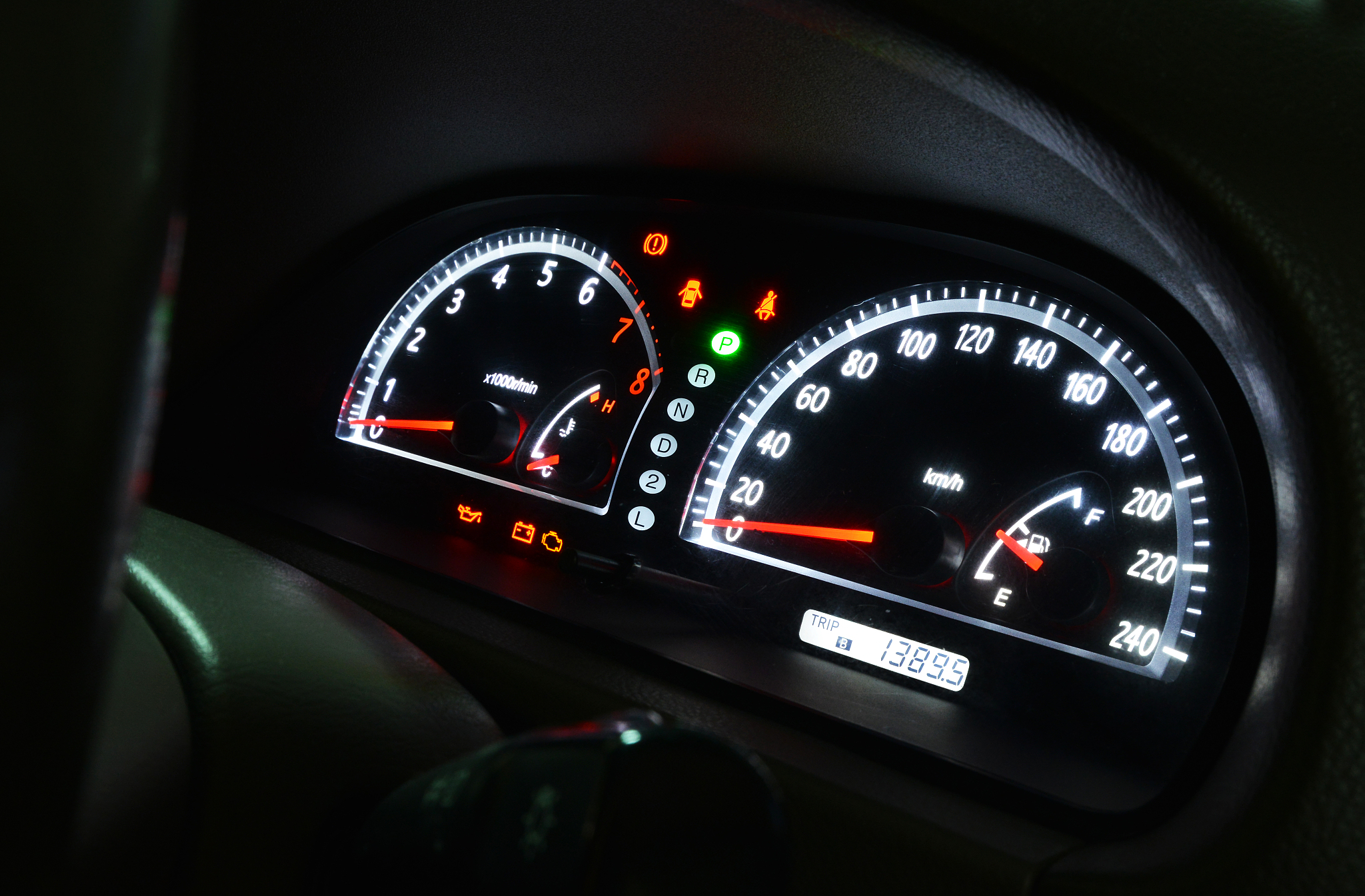 car dashboard
