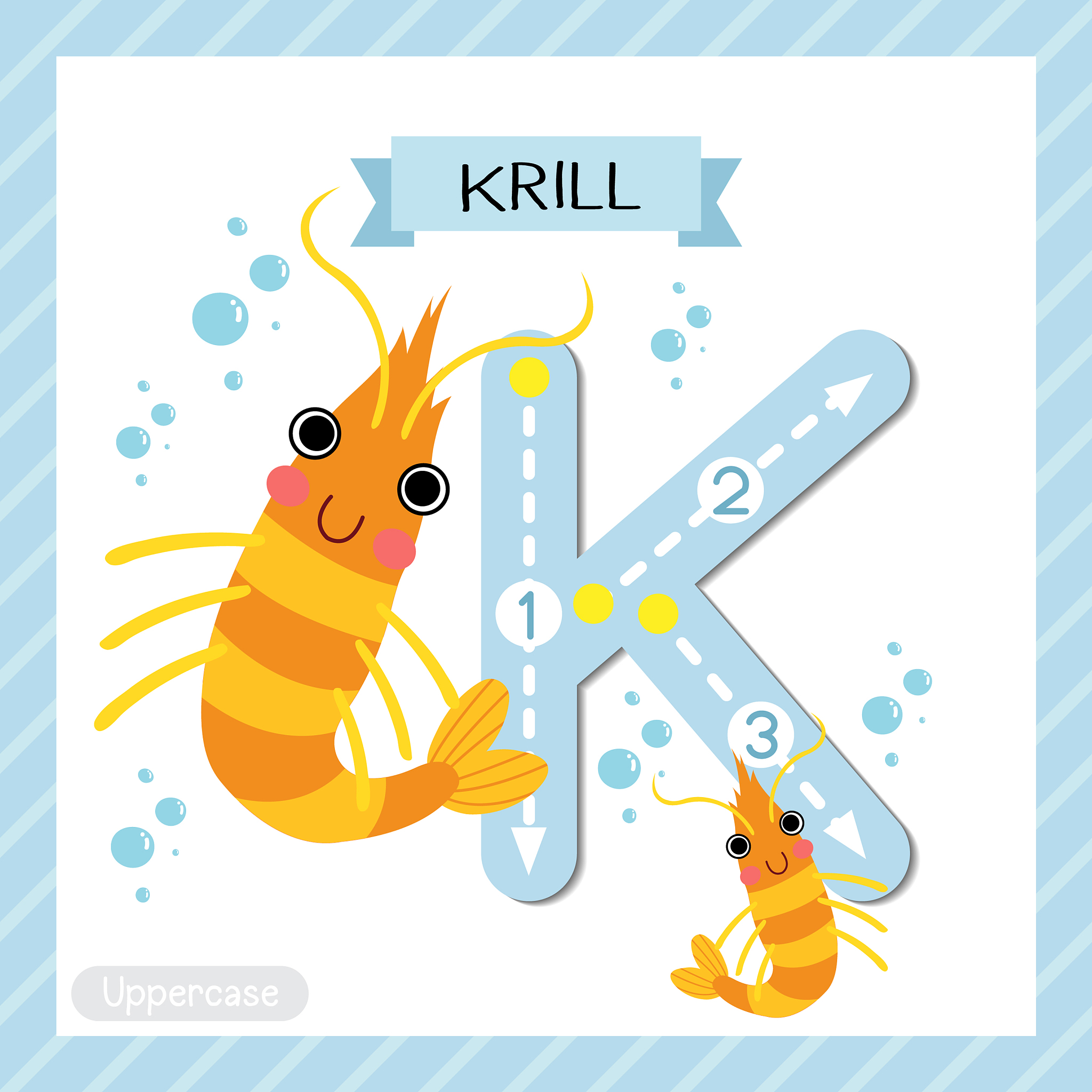 痕迹,磷虾,英文字母<strong>k</strong>,可爱的,单词,脉搏图,闪卡,字母,字母表次序,信函