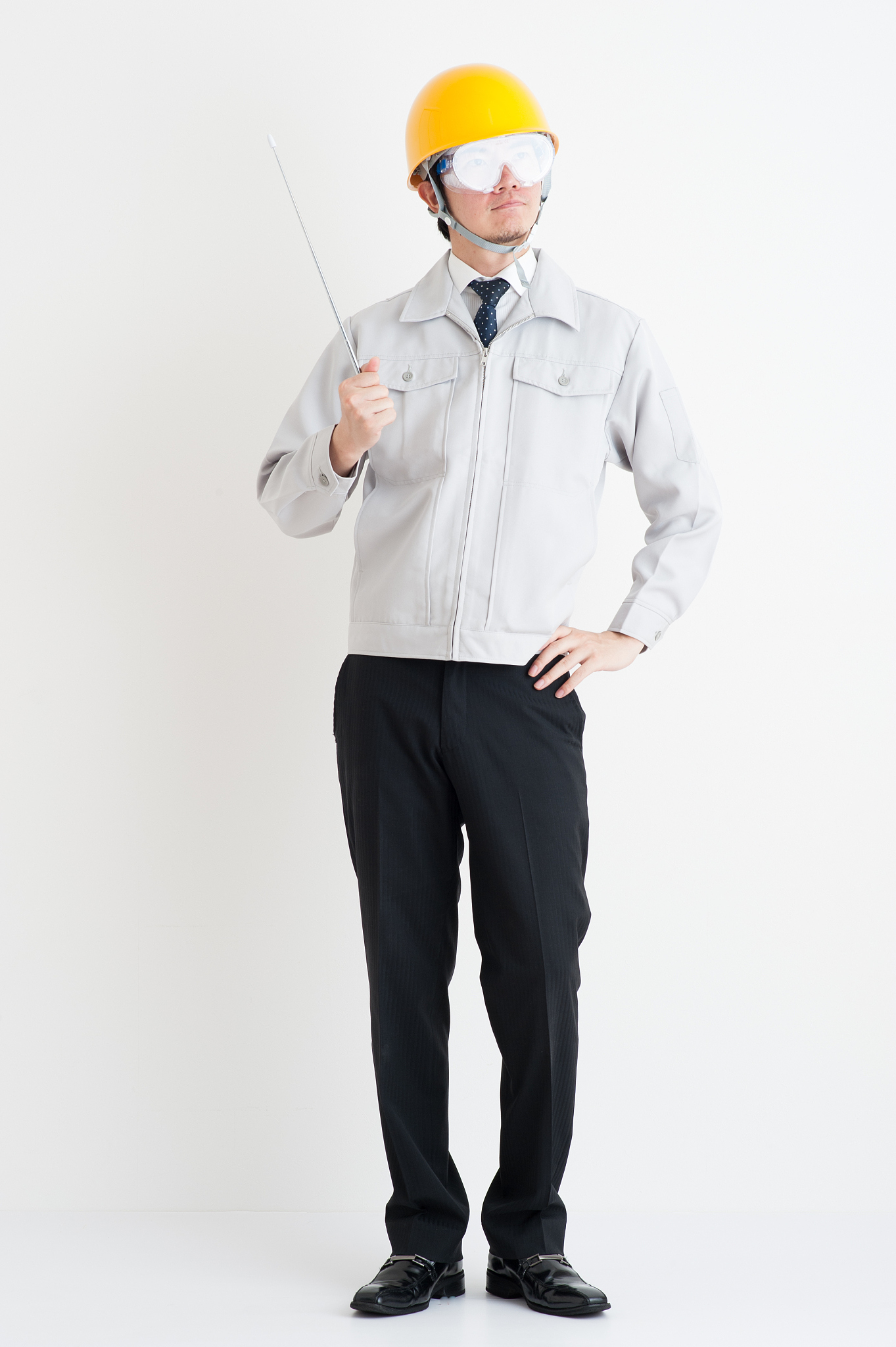 men dressed in work clothes