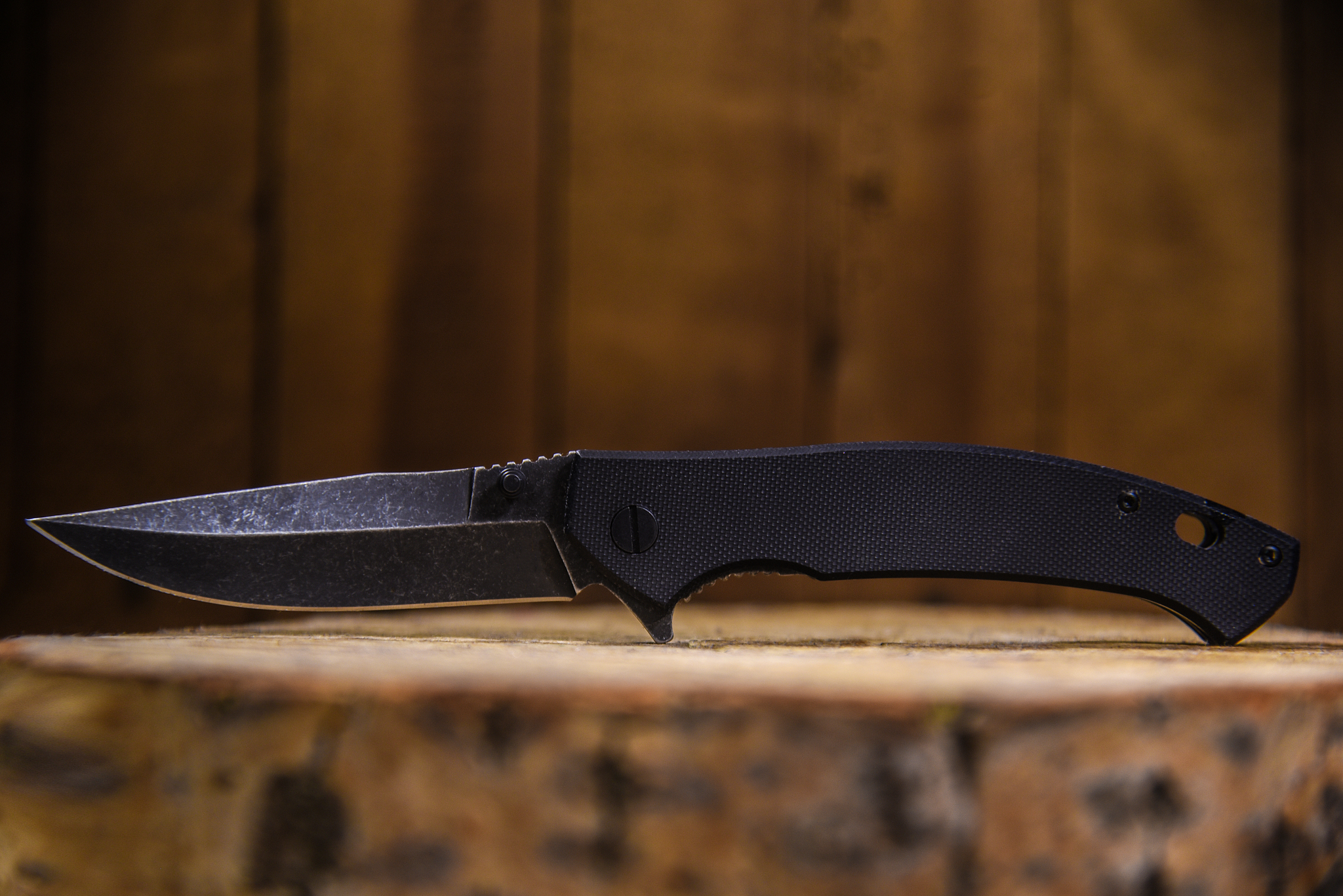 folding combat knife
