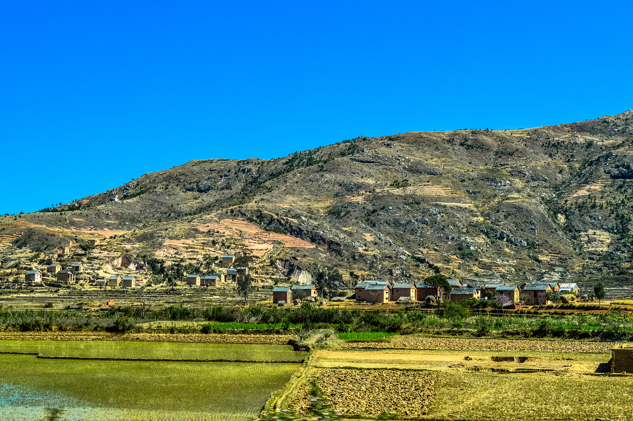 beautiful picturesque village