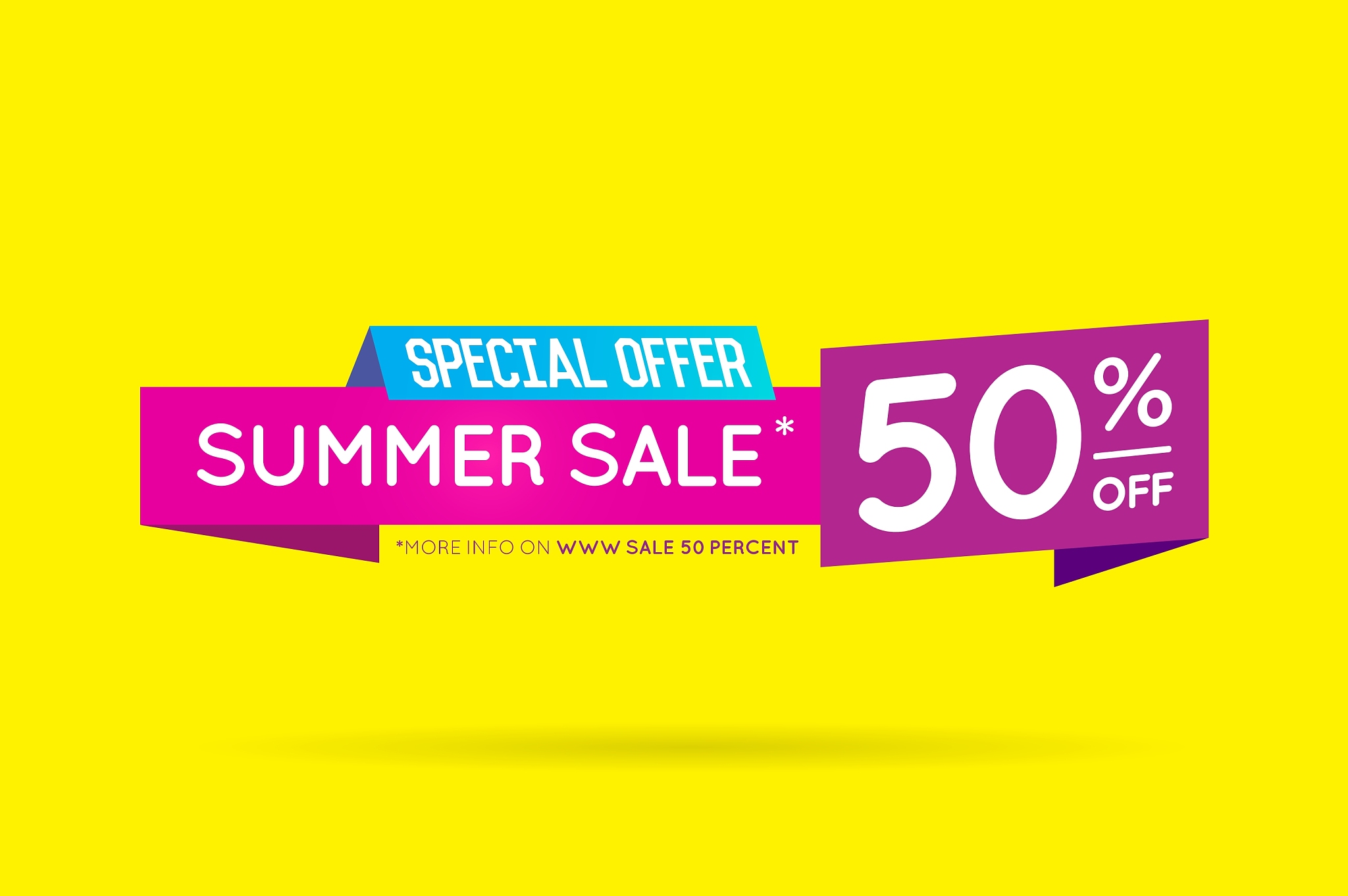 summer sale sign banner poster ready for web and