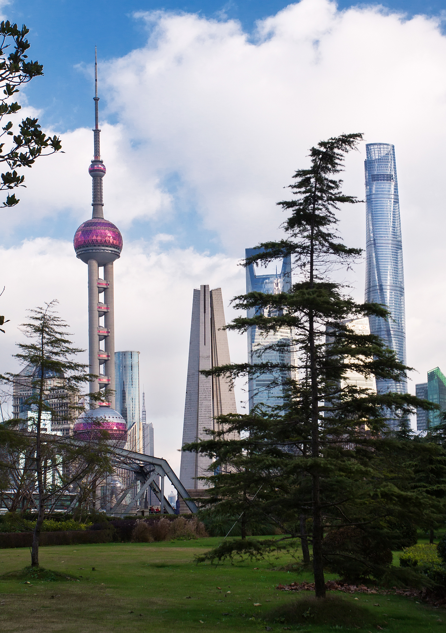 buildings of shanghai