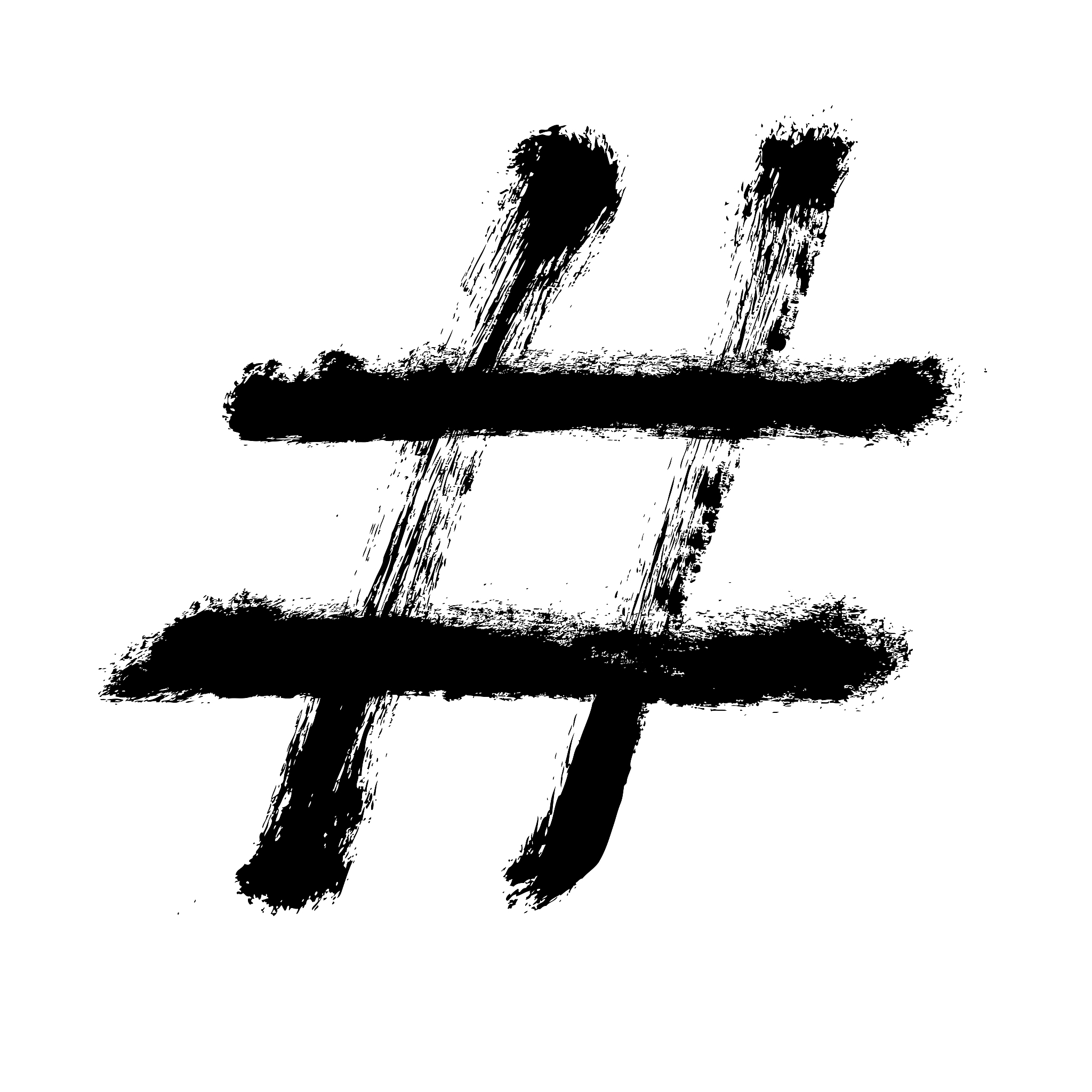 hashtag symbol cross plus sign icon template design element, gru