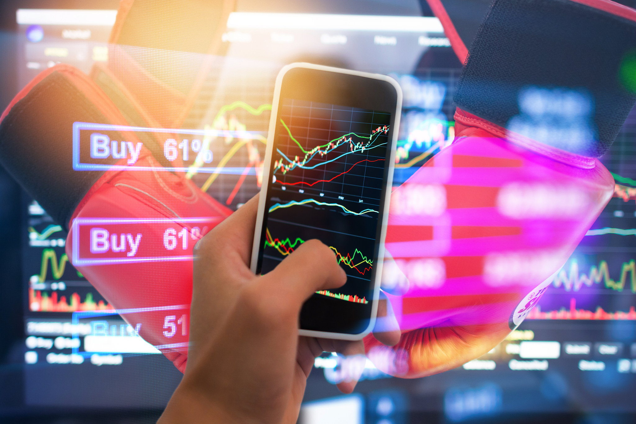investment theme stockmarket and finance business analysis stock