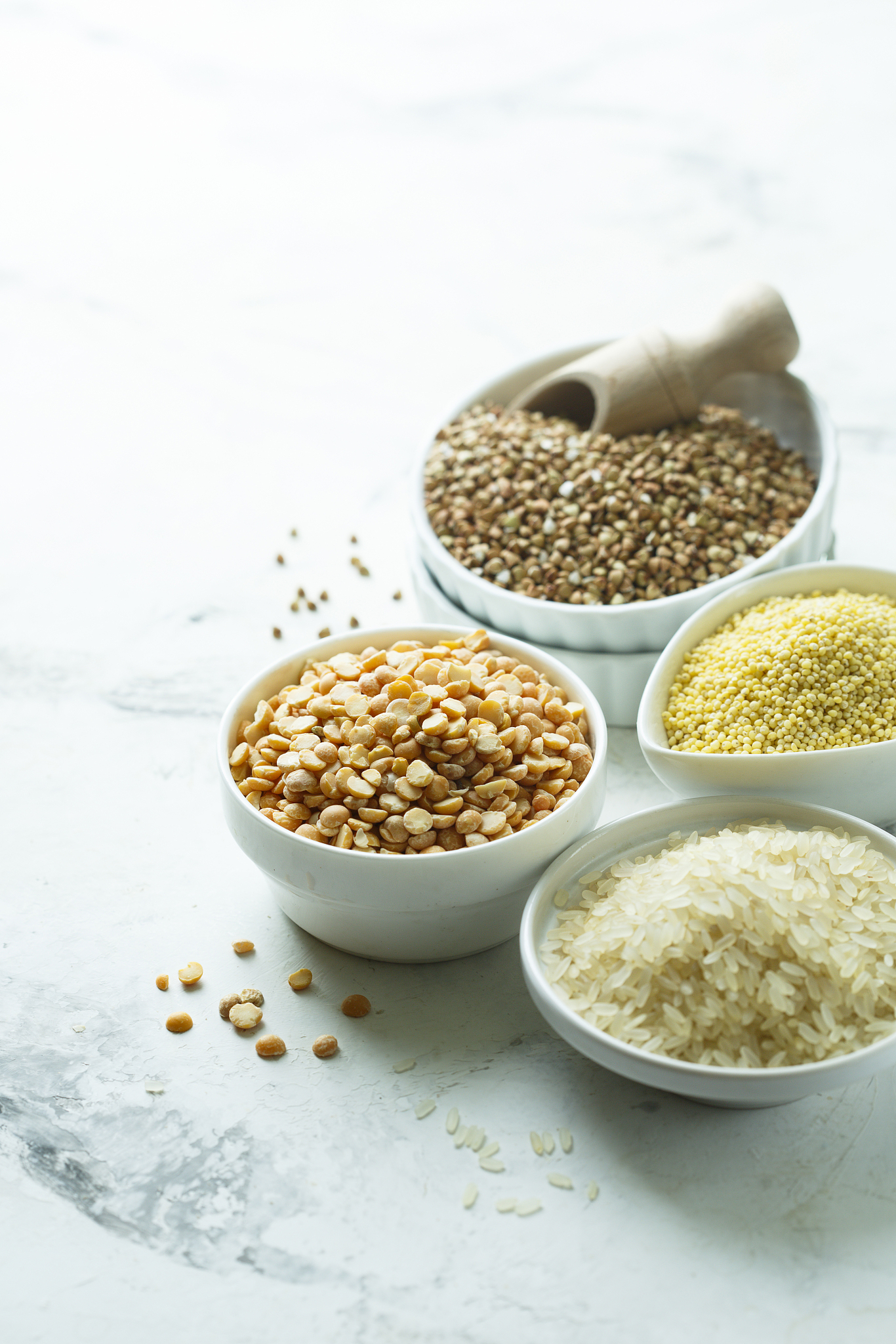 assorted organic grains