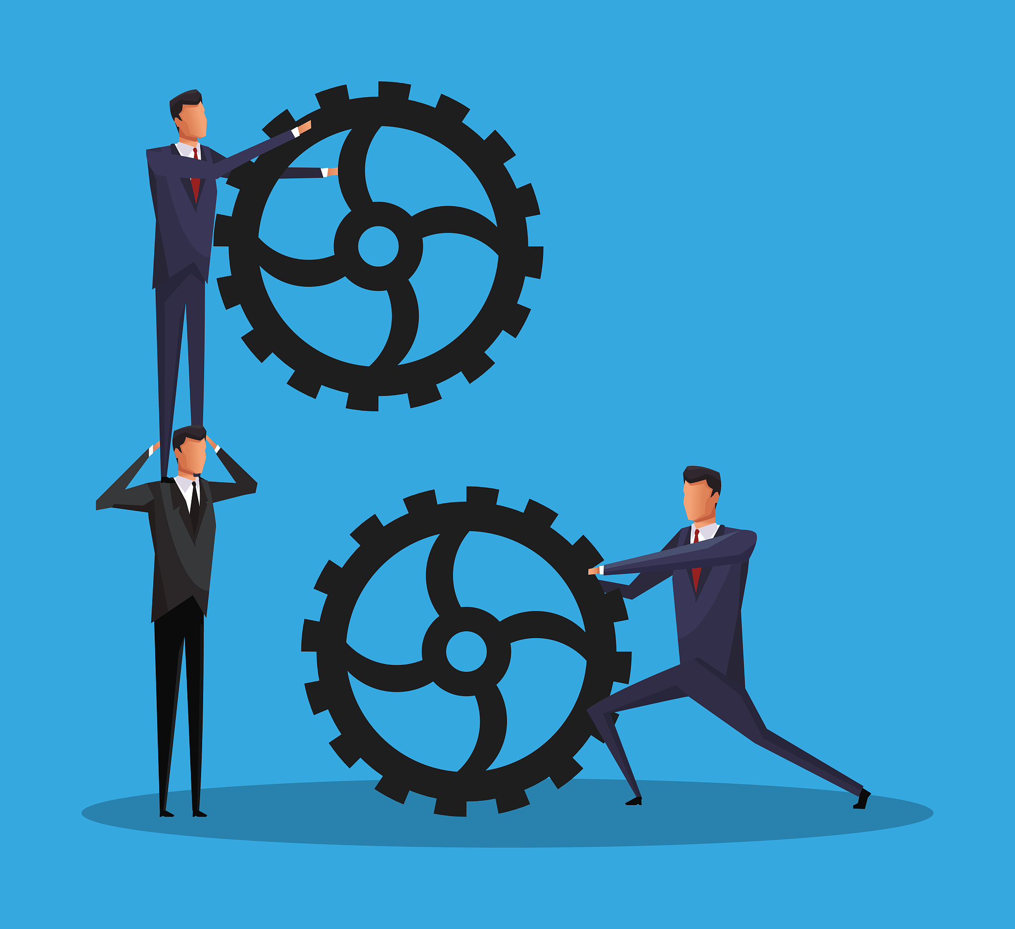 business teamwork concept