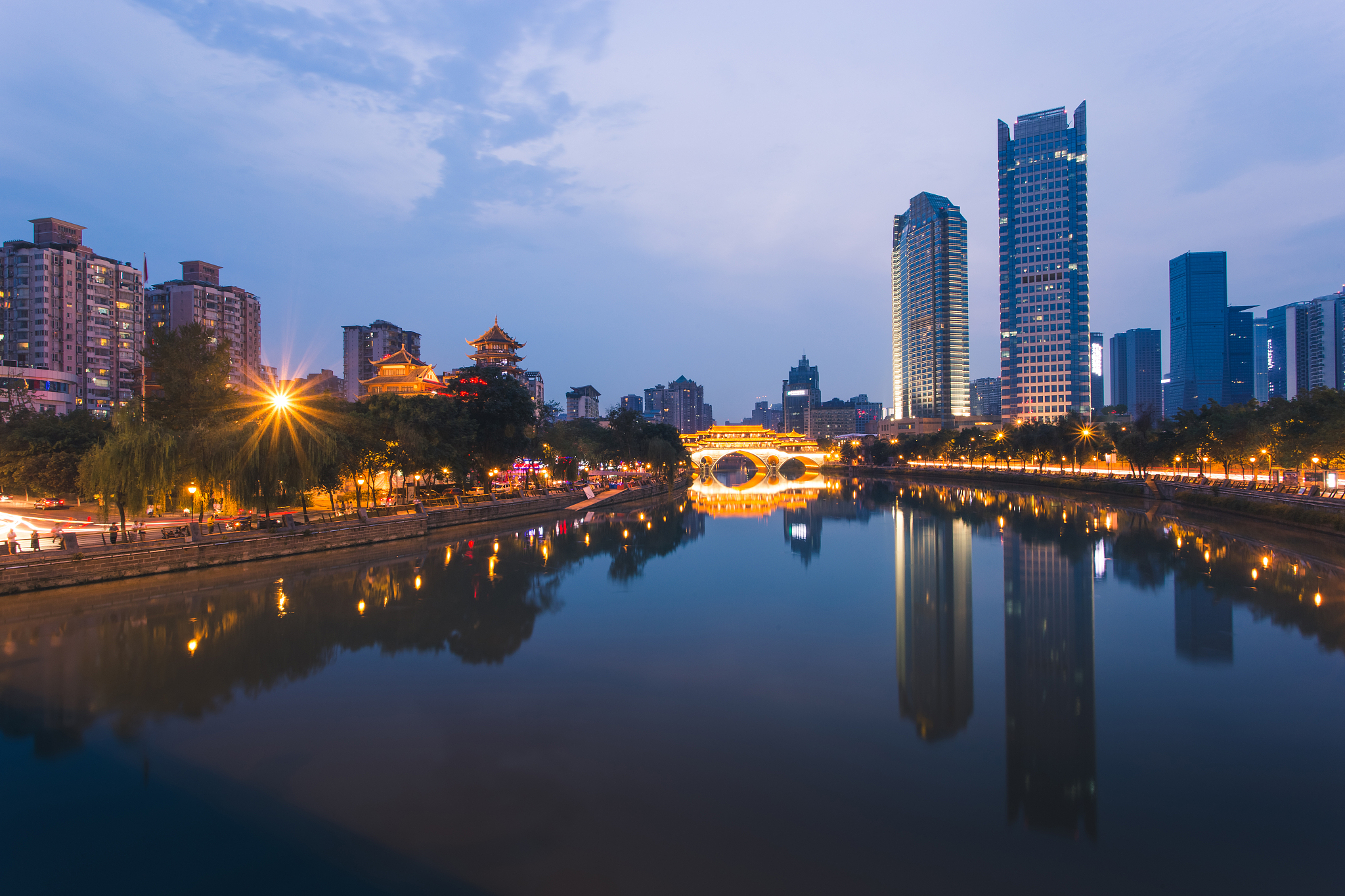 成都夜景