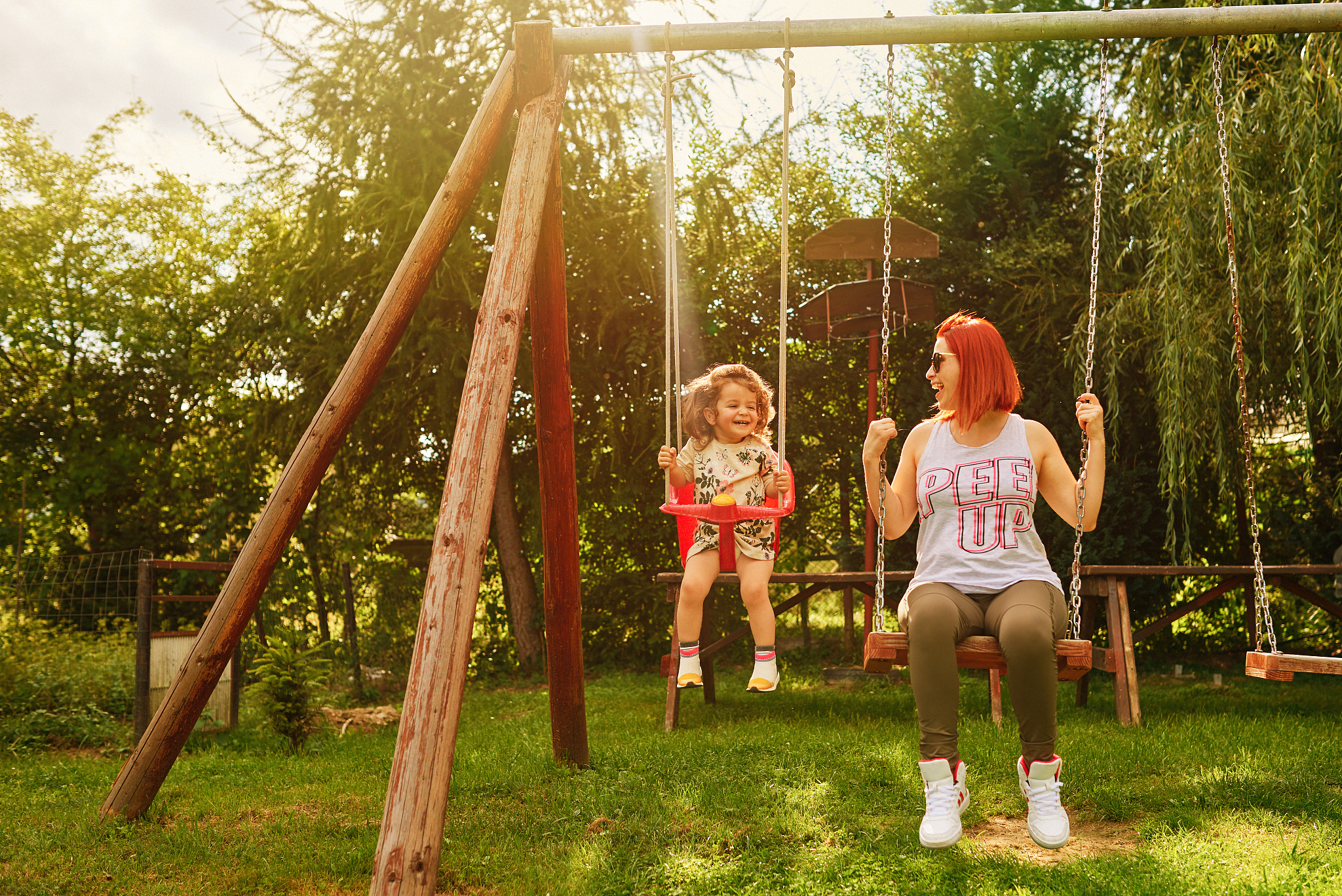 i love swings!