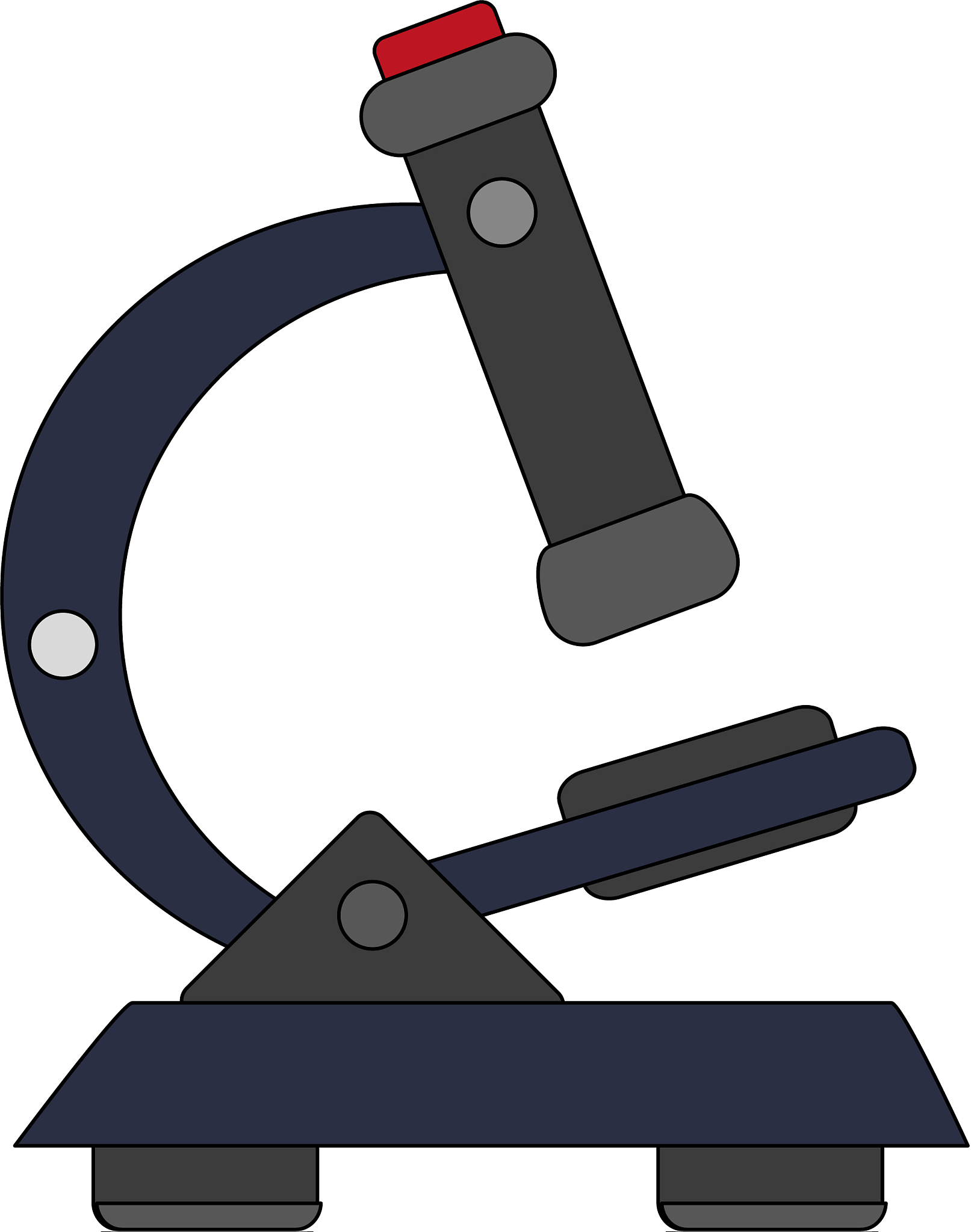 microscope science icon image