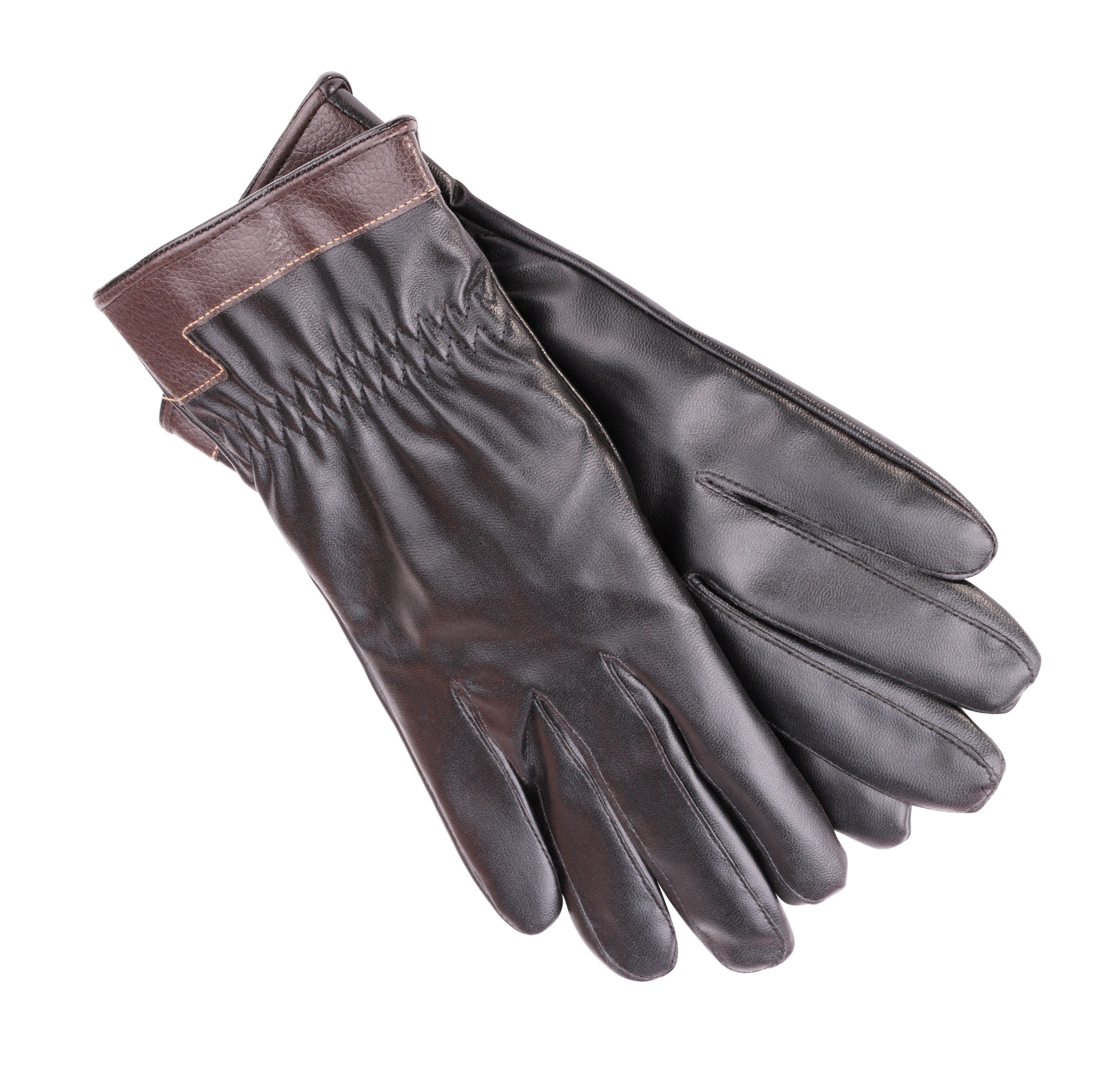 leather gloves isolated