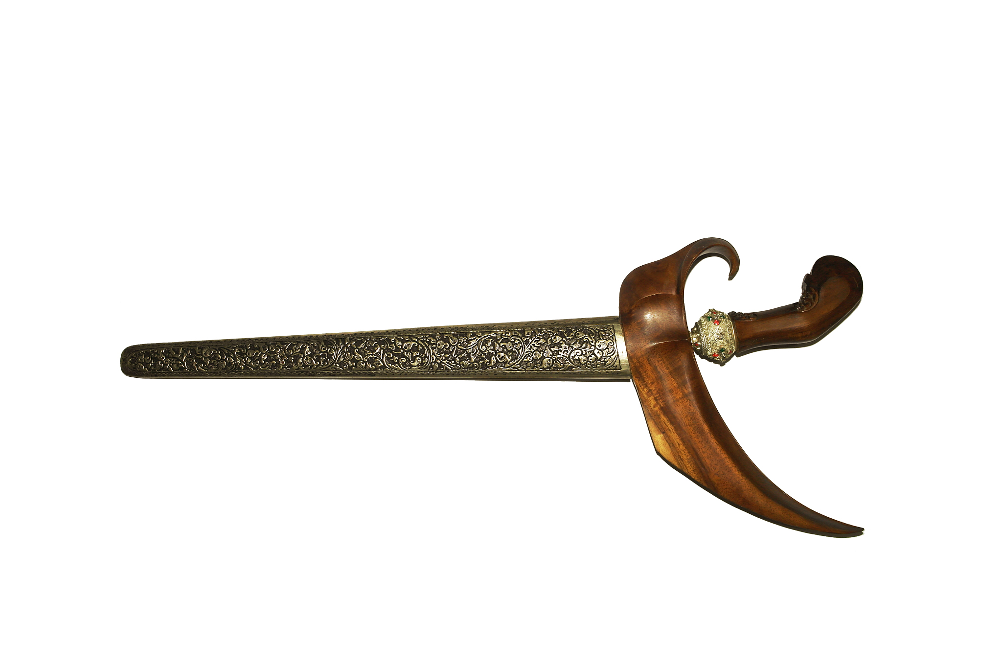 asian traditional blade weapon called keris.