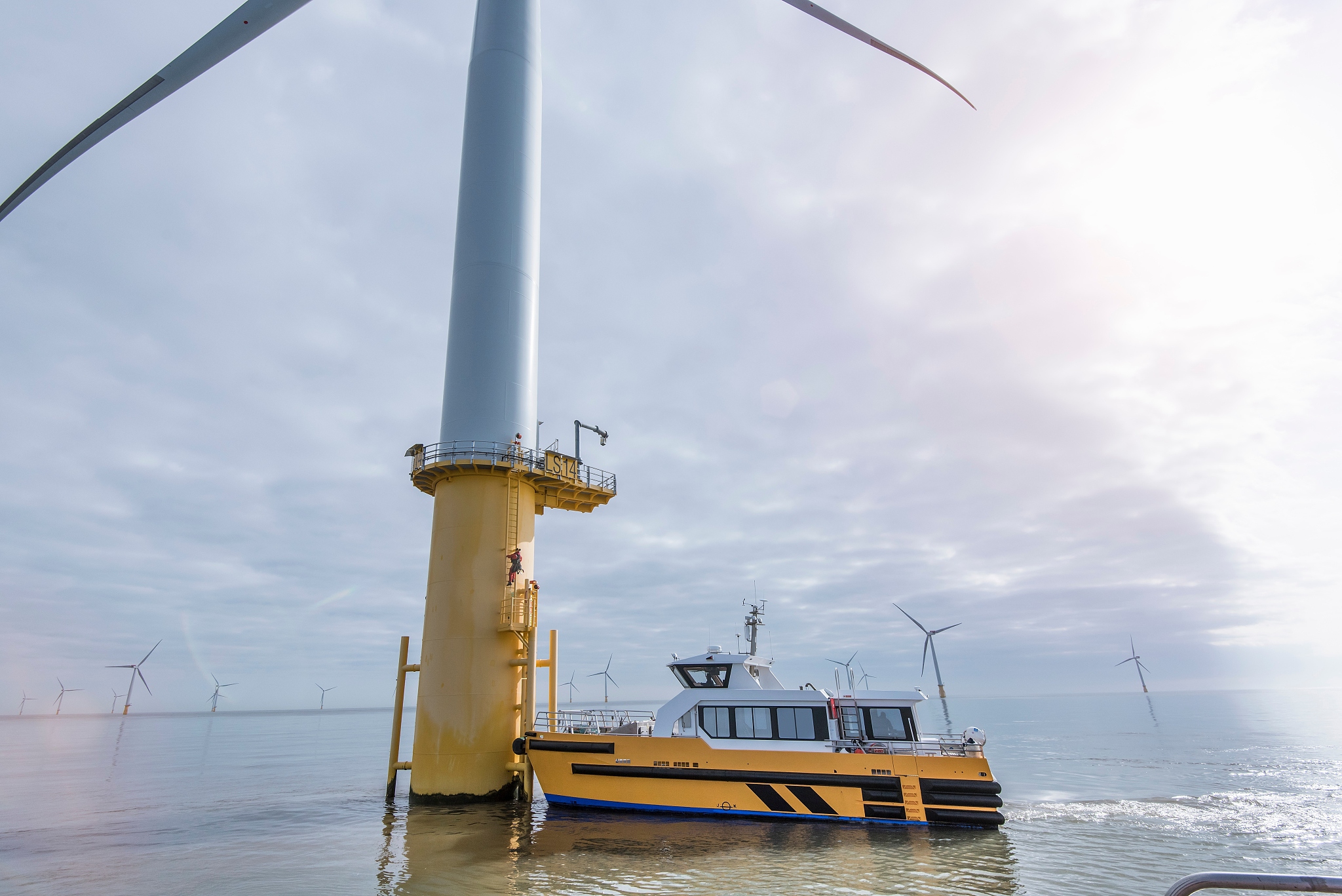 风力发电偏航制动系统