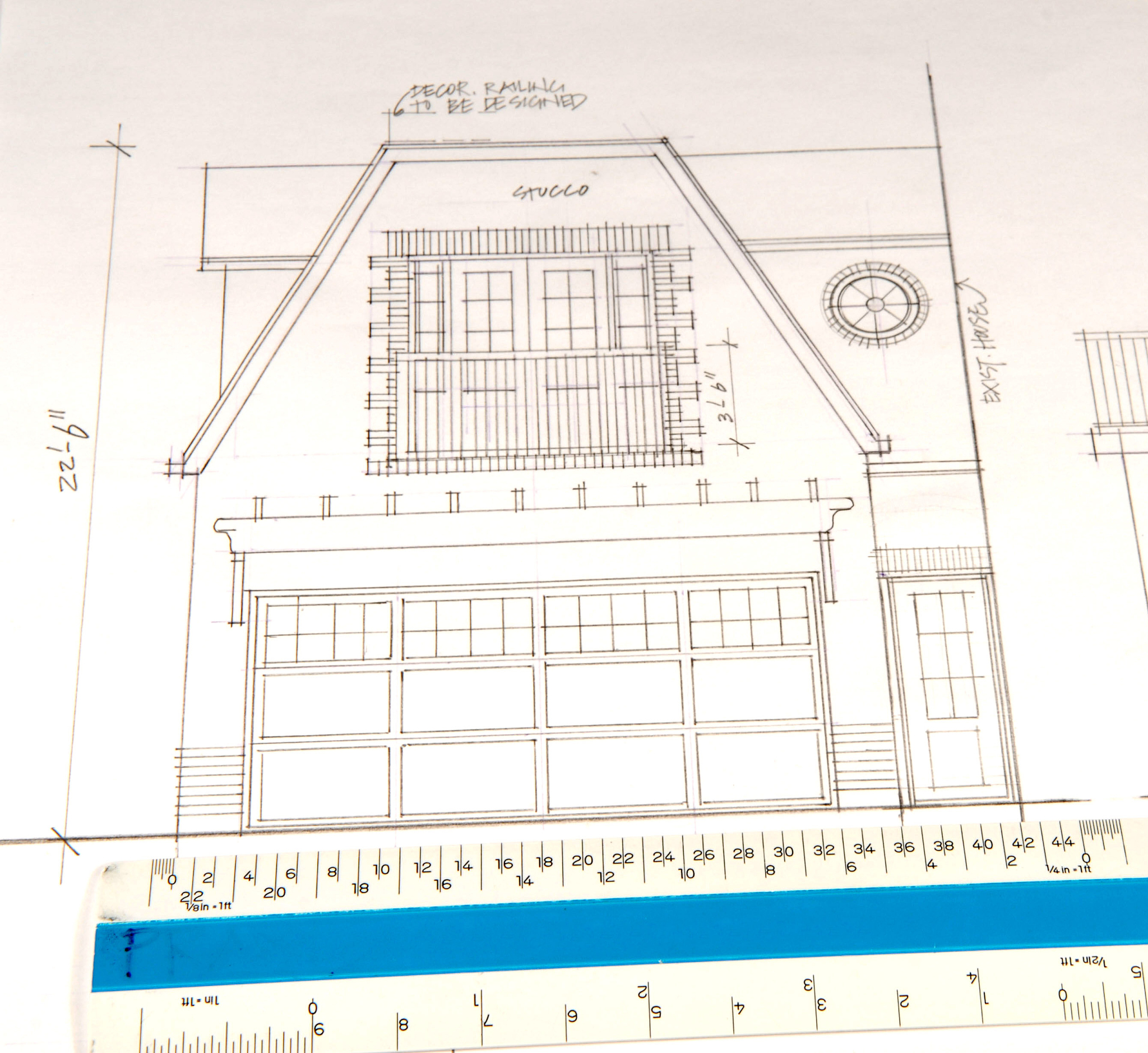 two storey garage