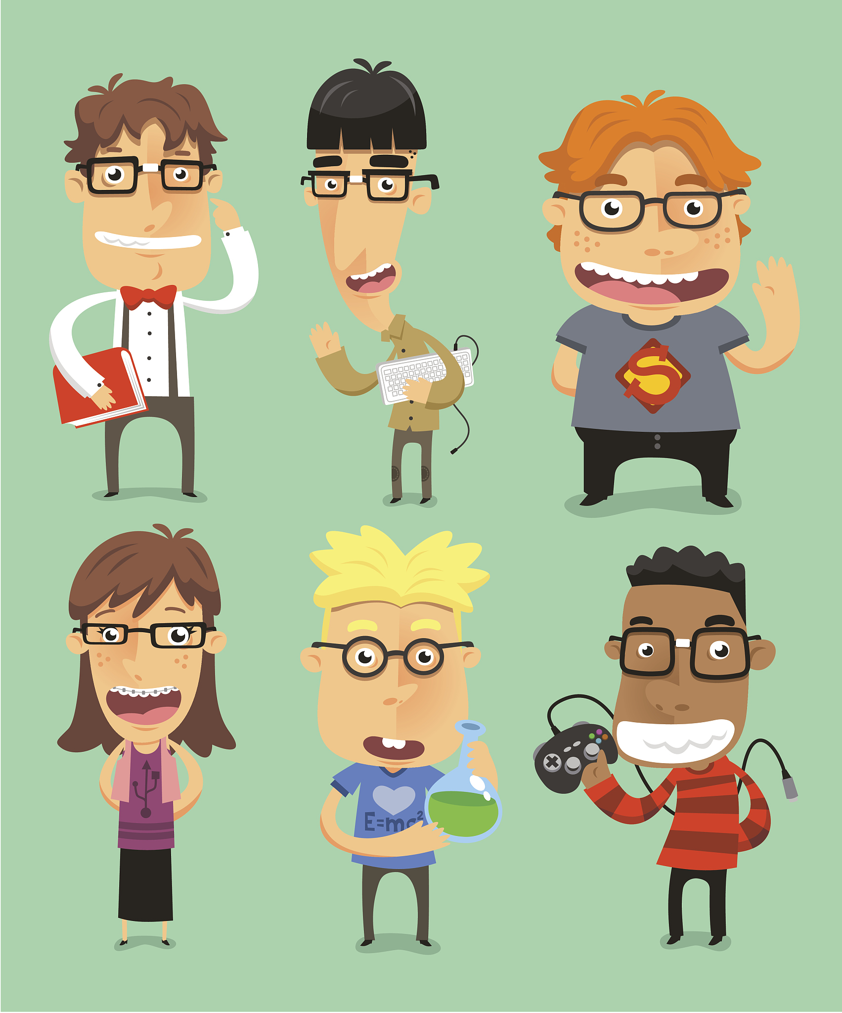 nerds in geek situations