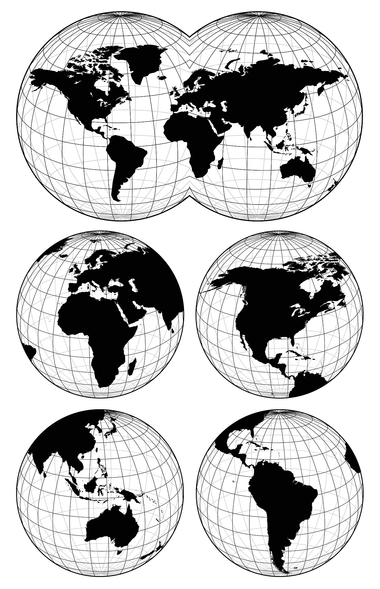 world map