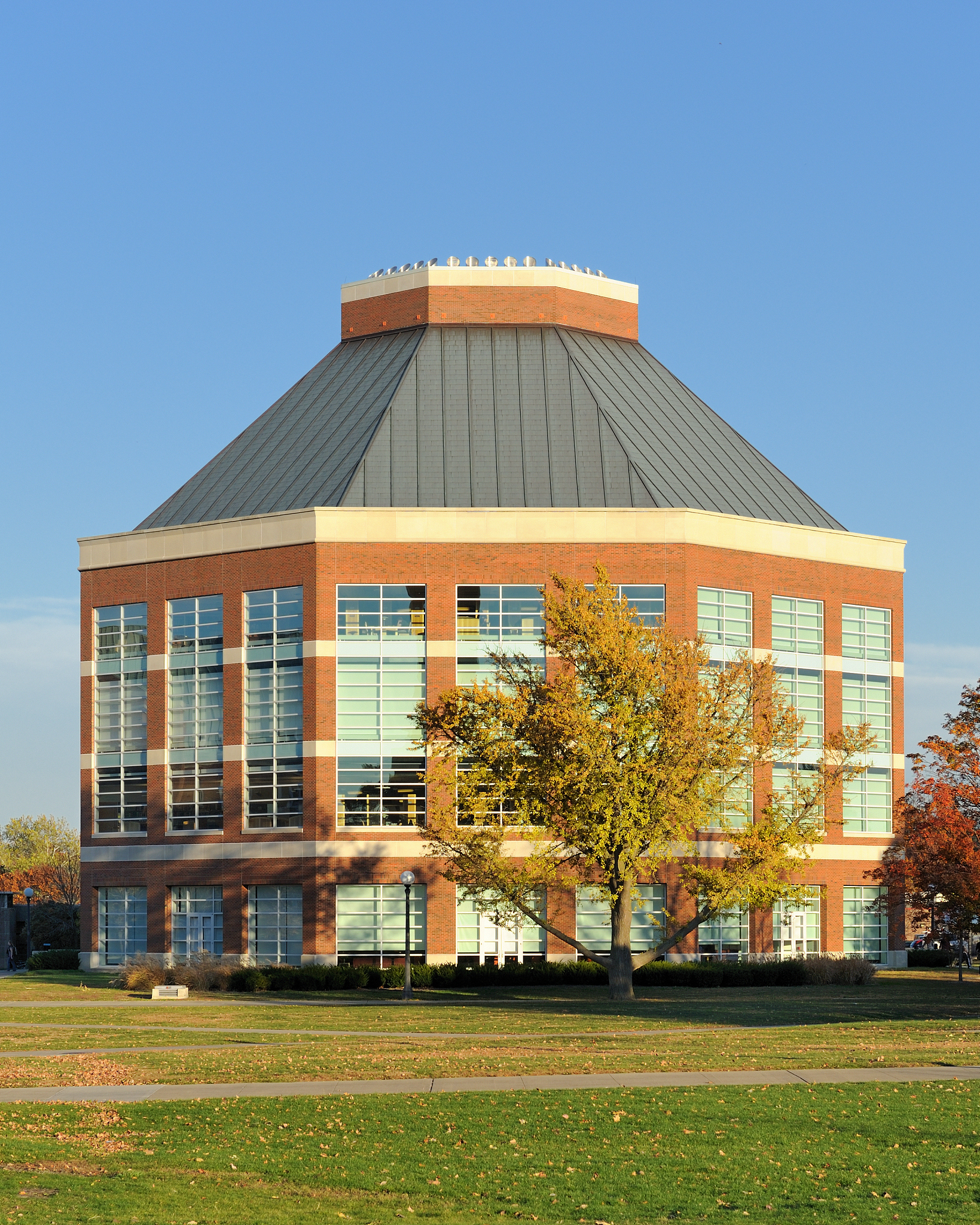 modern office building